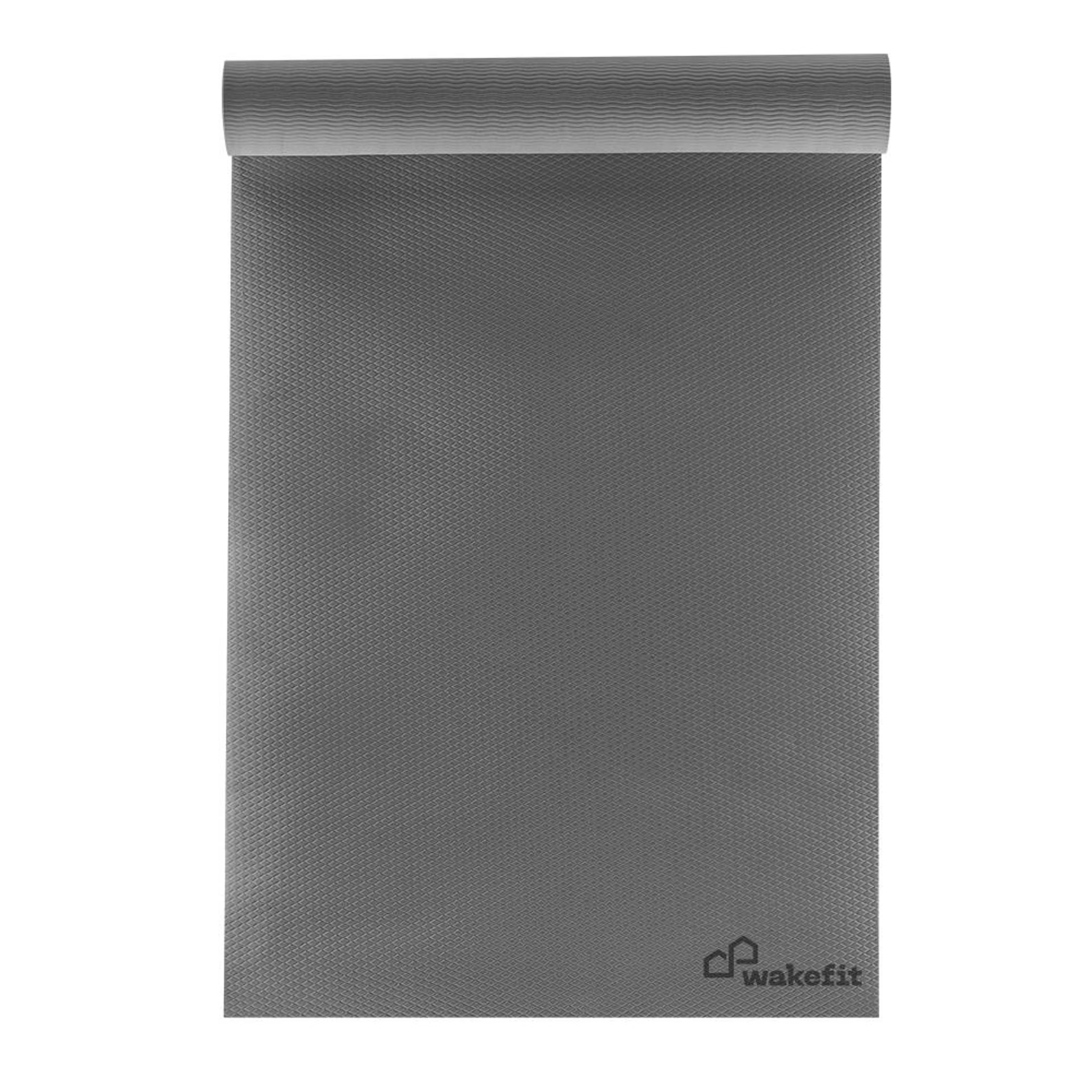 Wakefit Yoga Mat | Anti Slip Single Layered | 72 X 24 inch | 4 mm Thick | Grey Asana | With Strap 4 MM, Grey 5 Wakefit Yoga Mat | Anti Slip Single Layered | 72 X 24 inch | 4 mm Thick | Grey Asana | With Strap 4 MM, Grey
