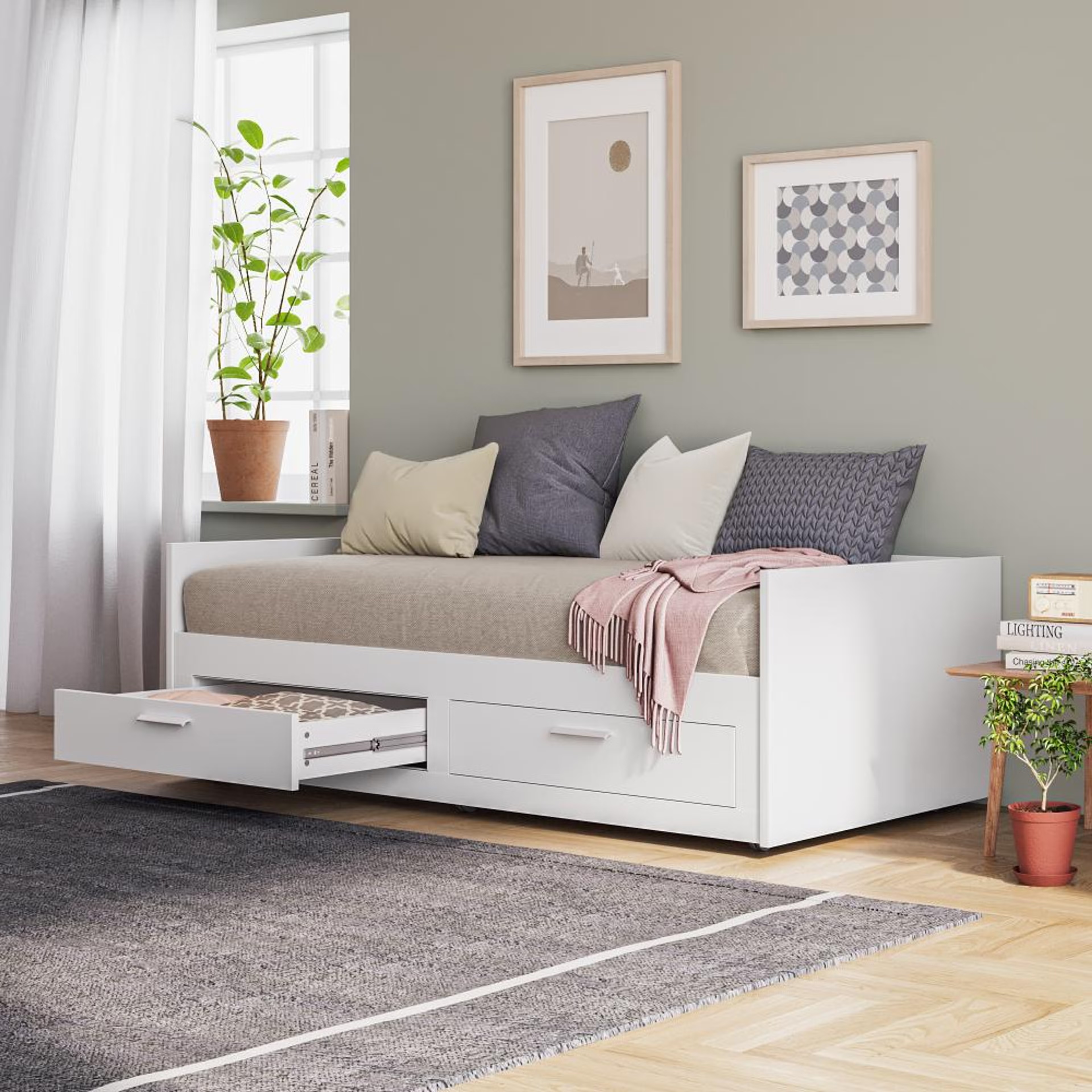 Wakefit Norma Engineered wood Day bed Single - 78" x 30\