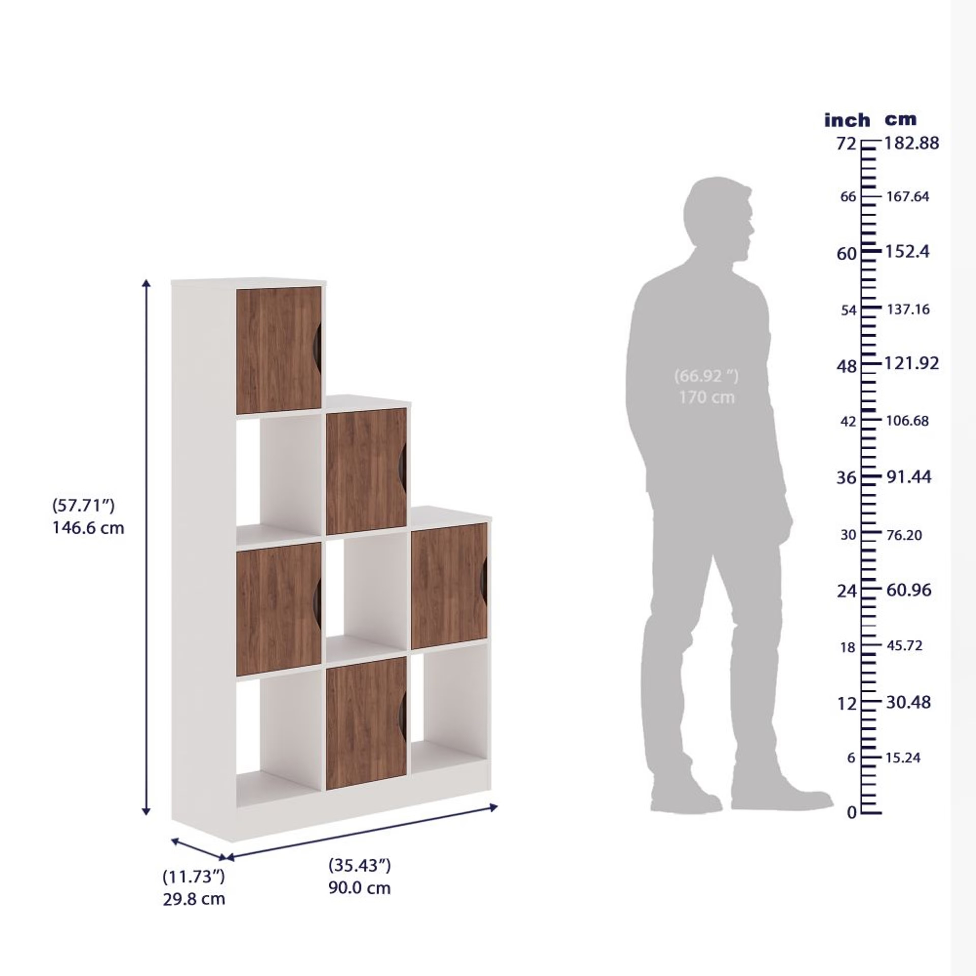 Wakefit Wilde Bookshelf
