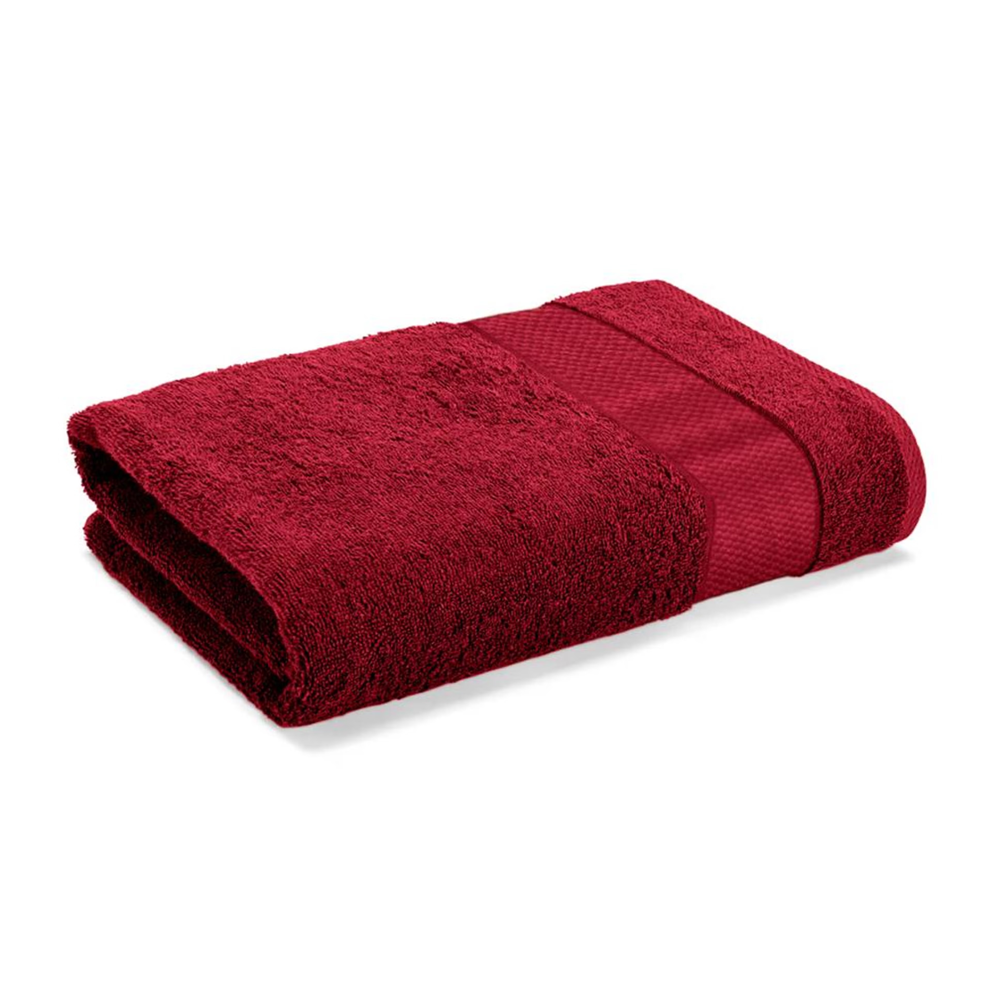 Large Bath Towel | 100% Terry Cotton | Set of 1 | 500 GSM | Premium, Super-Soft, Absorbent & Odor Resistant | 55 x 27.5 Inches Bath Towel, Set of 1, Chilli Pepper