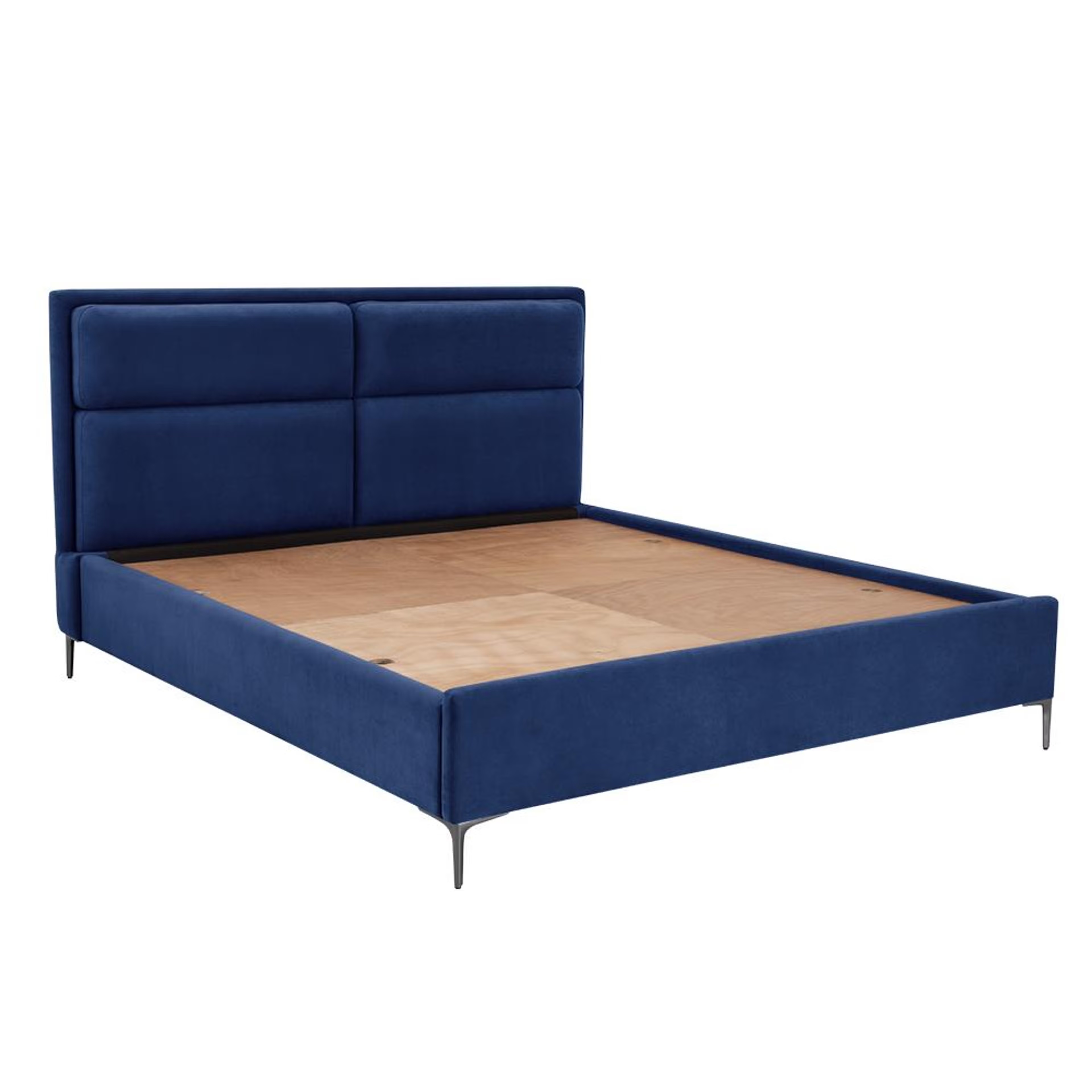 Wakefit Zewail Without Storage King Size Upholstered Bed King - 78" x 72 4 Wakefit Zewail Without Storage King Size Upholstered Bed King - 78" x 72\