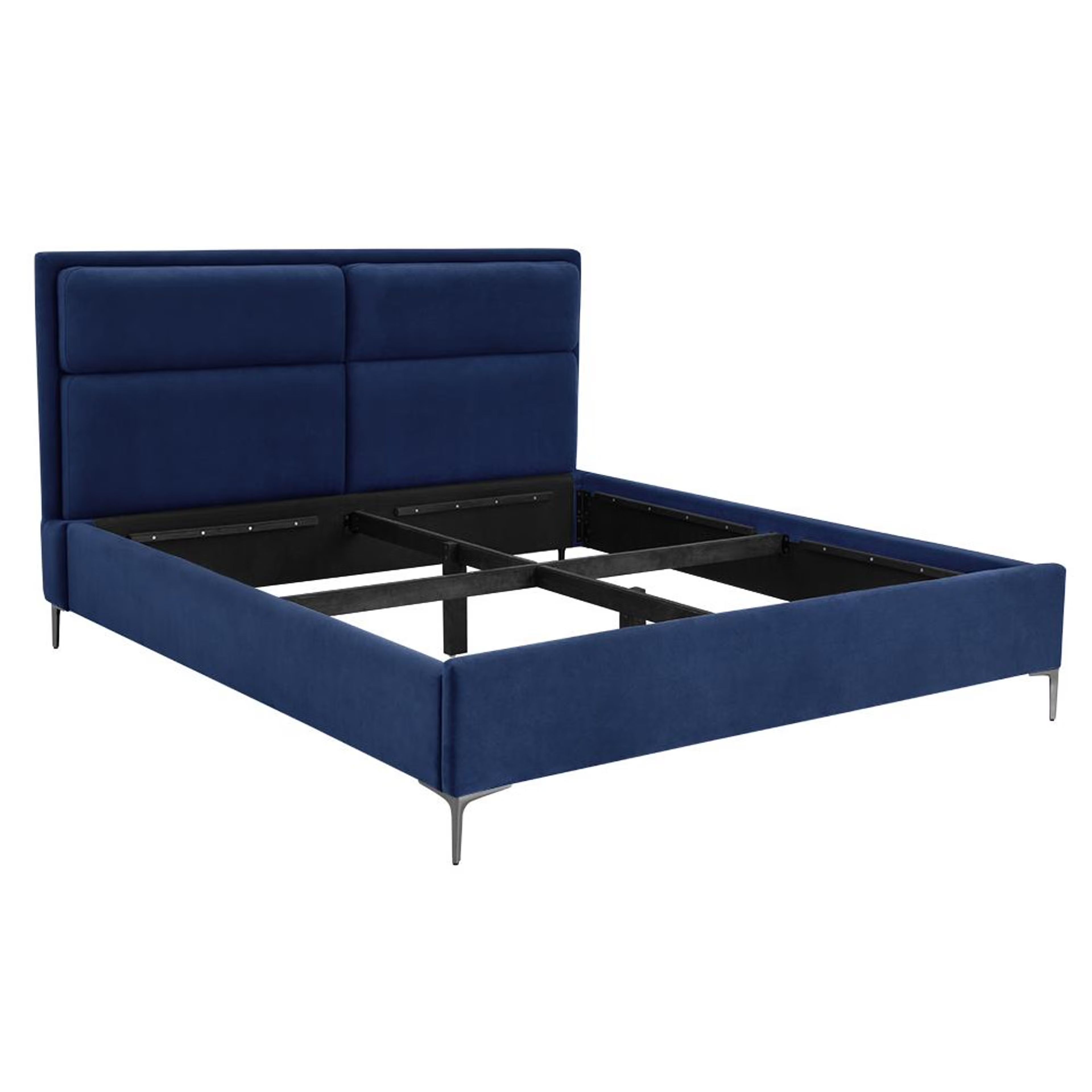 Wakefit Zewail Without Storage King Size Upholstered Bed King - 78" x 72 5 Wakefit Zewail Without Storage King Size Upholstered Bed King - 78" x 72\