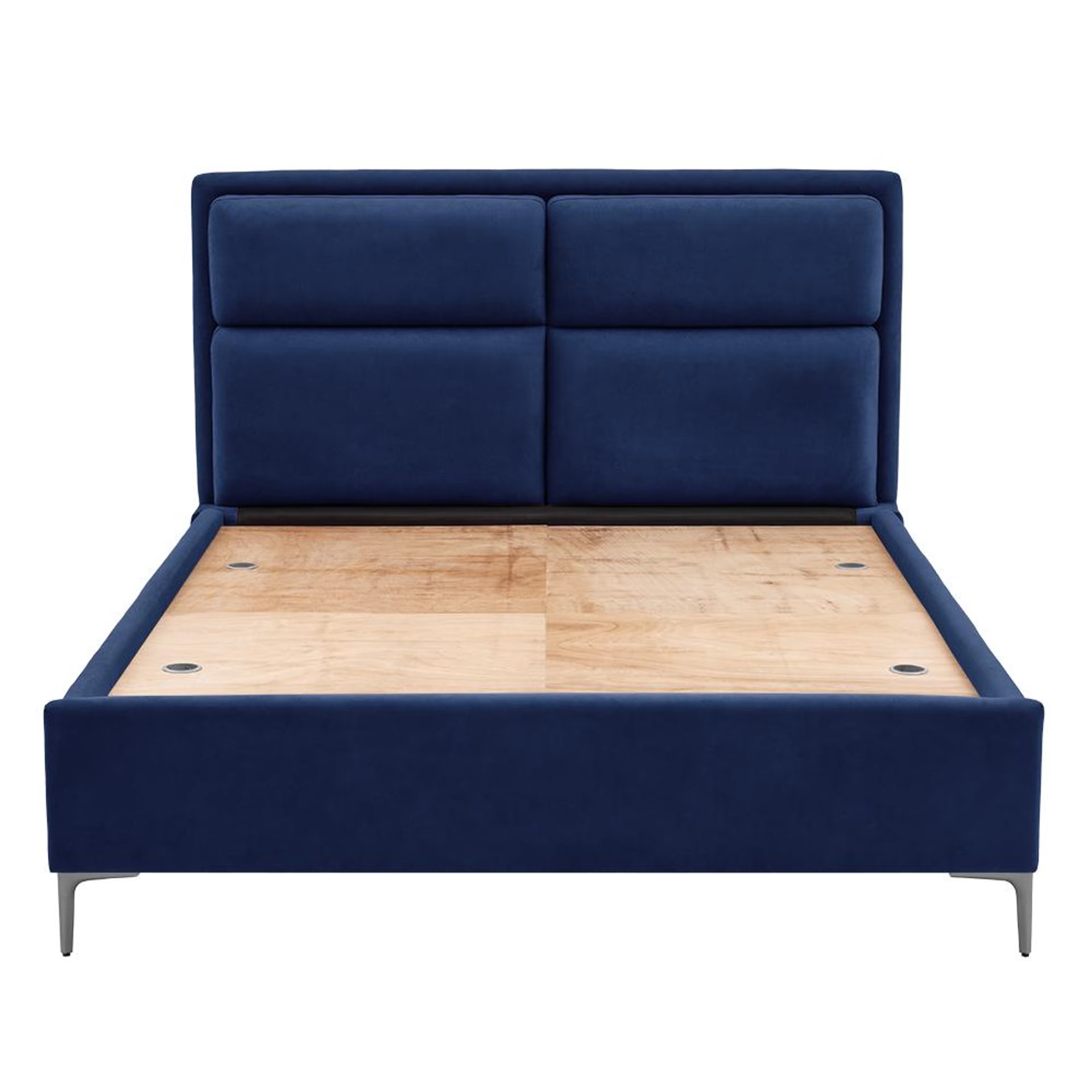 Wakefit Zewail Without Storage Queen Size Upholstered Bed Queen - 78" x 60\
