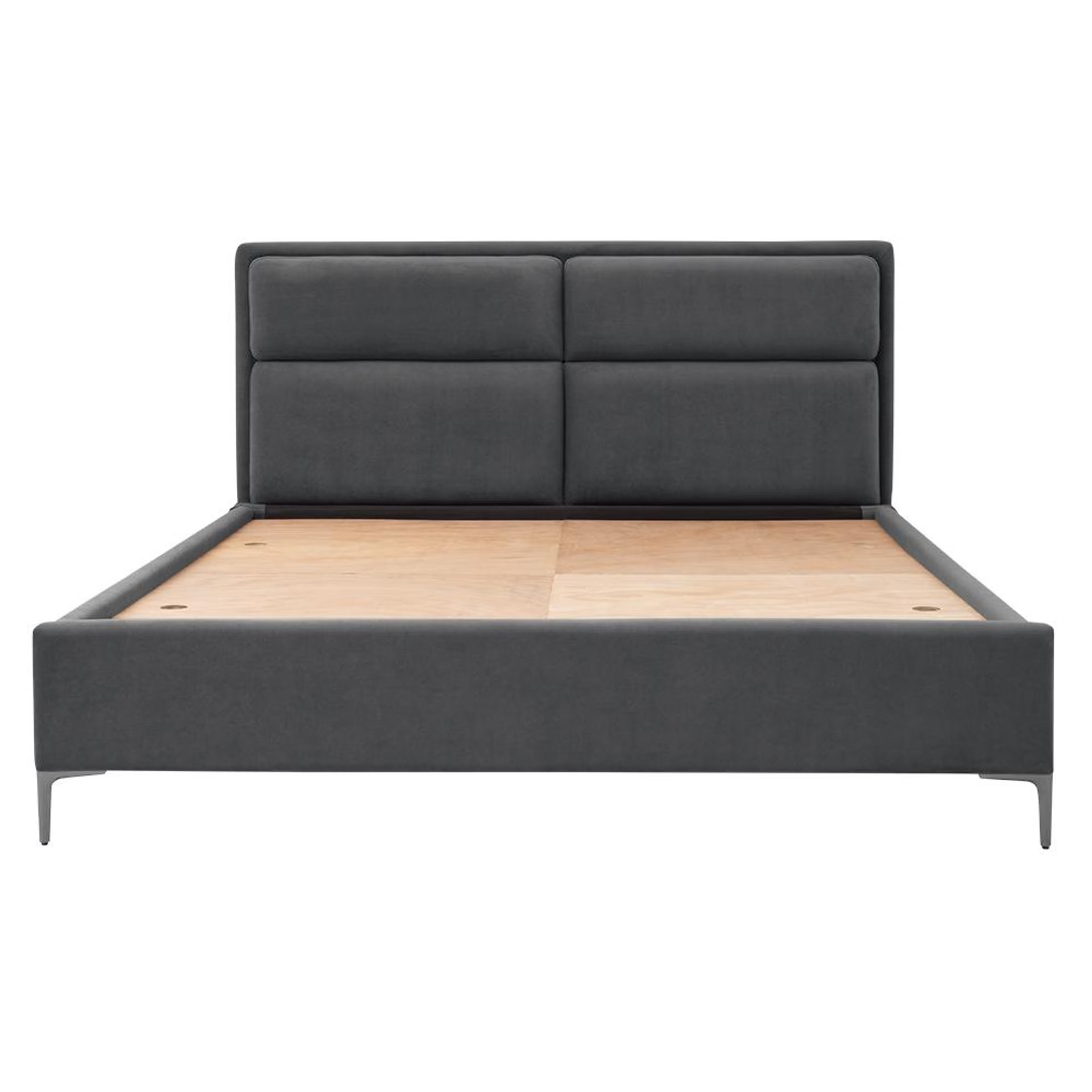 Wakefit Zewail Without Storage King Size Upholstered Bed King - 78" x 72 2 Wakefit Zewail Without Storage King Size Upholstered Bed King - 78" x 72\