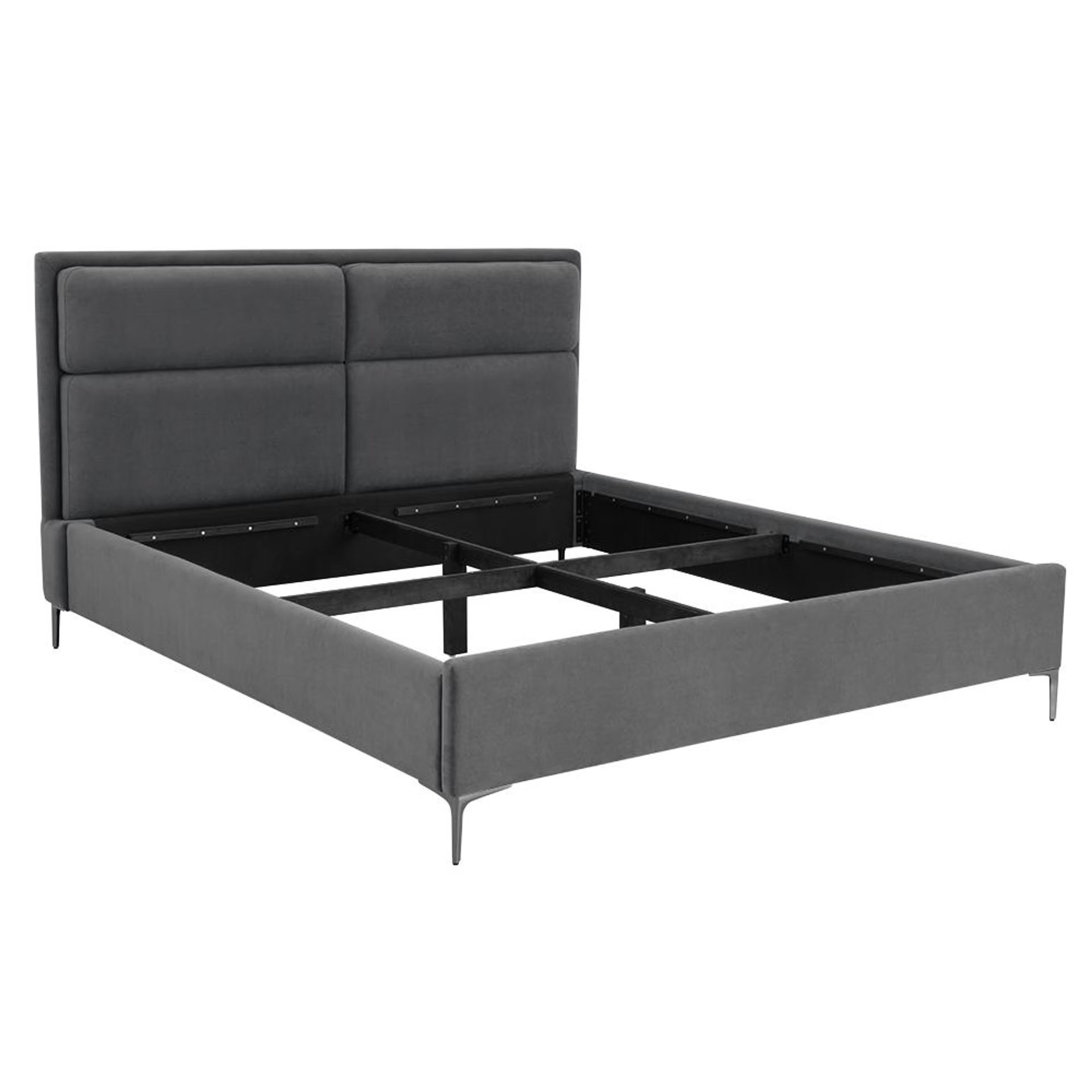 Wakefit Zewail Without Storage King Size Upholstered Bed King - 78" x 72 5 Wakefit Zewail Without Storage King Size Upholstered Bed King - 78" x 72\