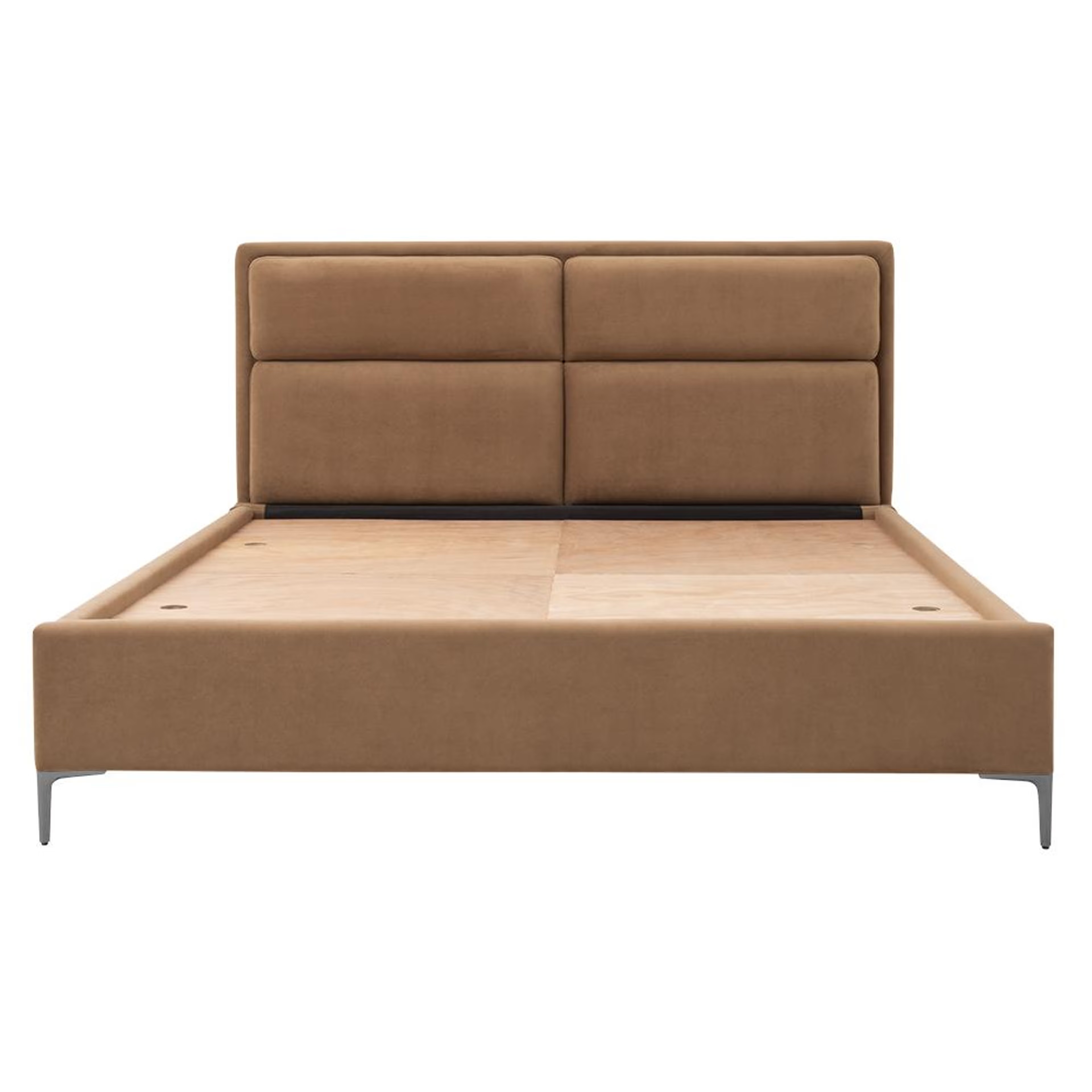 Wakefit Zewail Without Storage King Size Upholstered Bed King - 78" x 72 2 Wakefit Zewail Without Storage King Size Upholstered Bed King - 78" x 72\