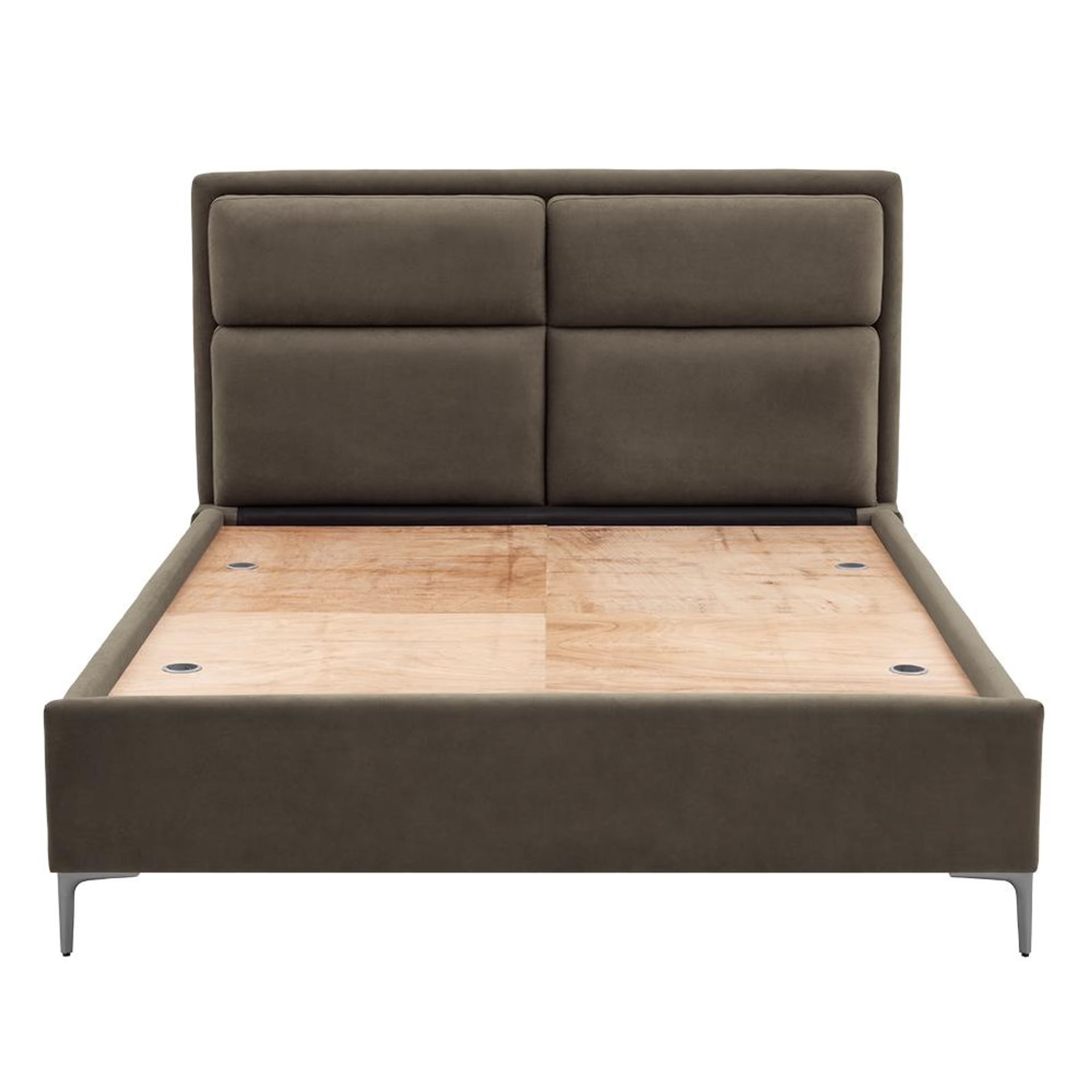 Wakefit Zewail Without Storage Queen Size Upholstered Bed Queen - 78" x 60\