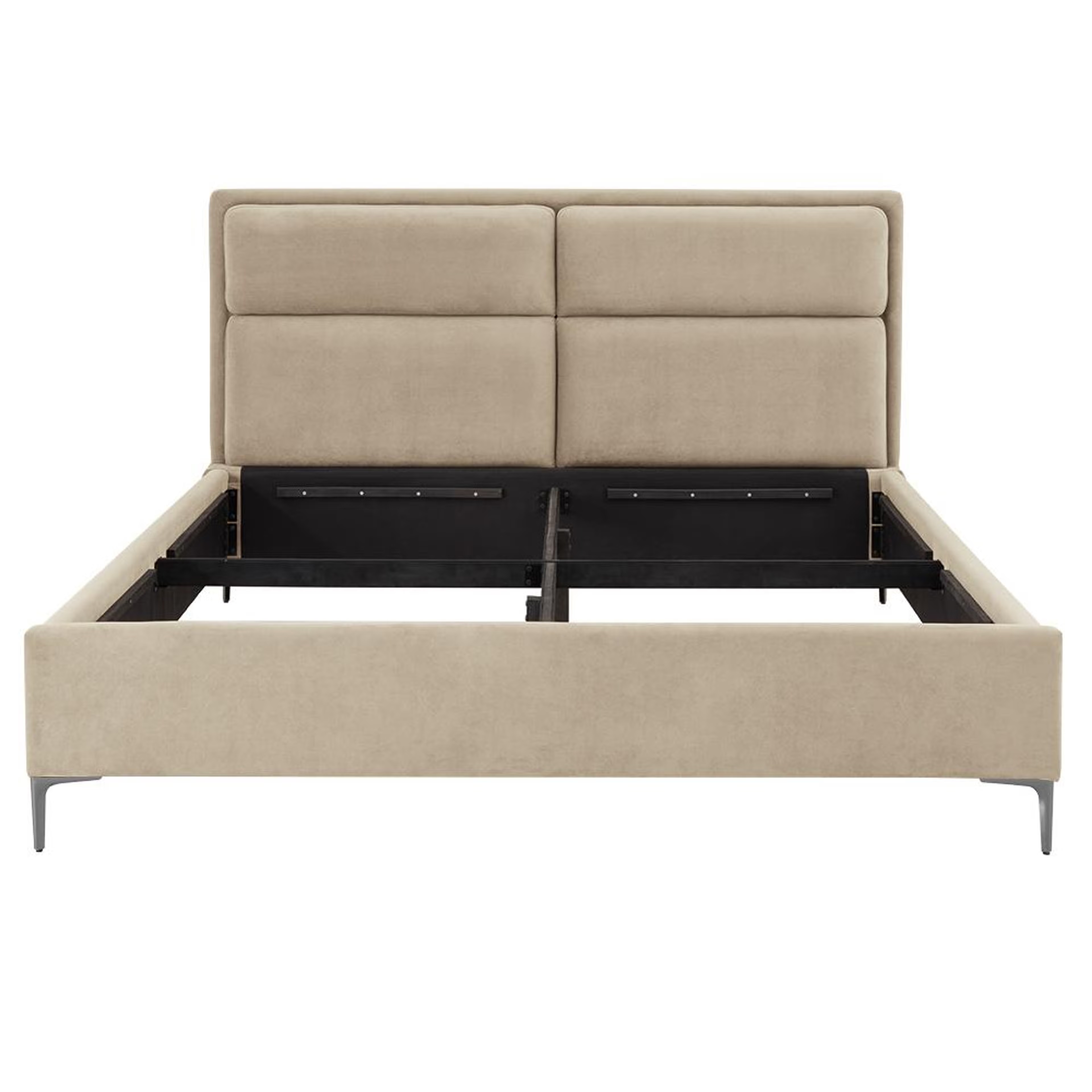Wakefit Zewail Without Storage King Size Upholstered Bed King - 78" x 72 3 Wakefit Zewail Without Storage King Size Upholstered Bed King - 78" x 72\