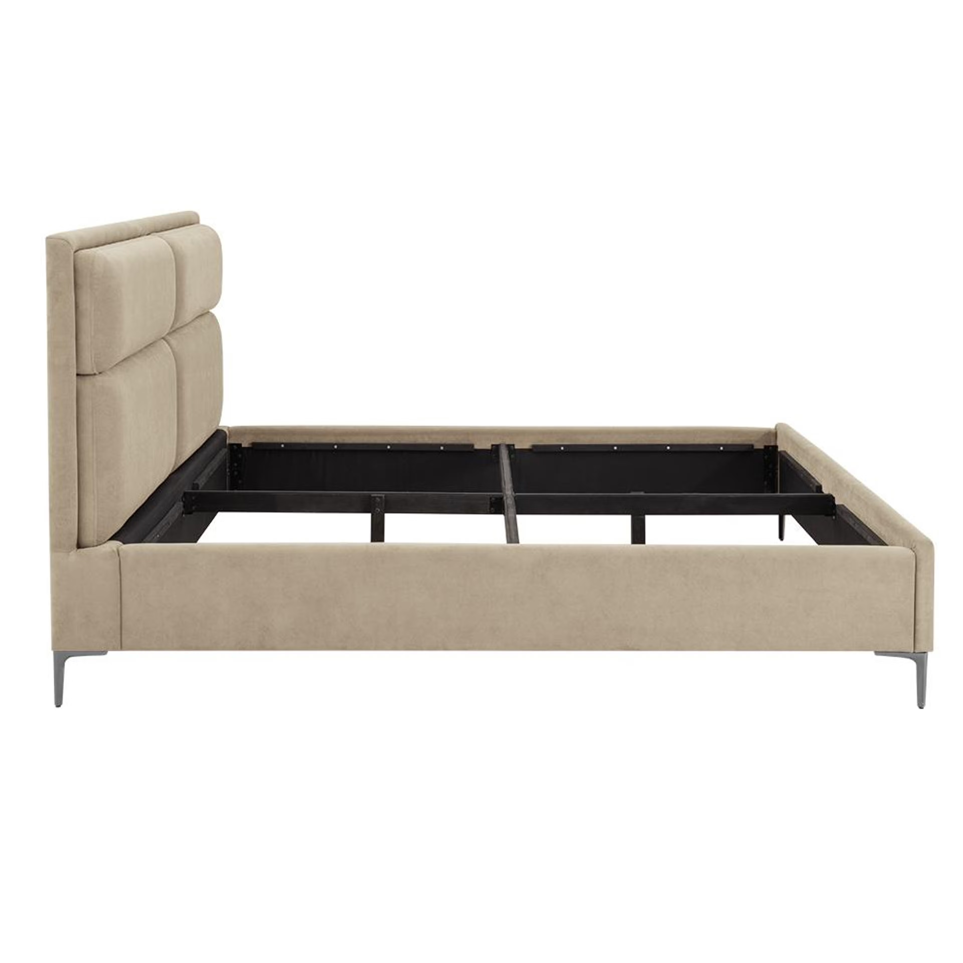Wakefit Zewail Without Storage King Size Upholstered Bed King - 78" x 72 7 Wakefit Zewail Without Storage King Size Upholstered Bed King - 78" x 72\