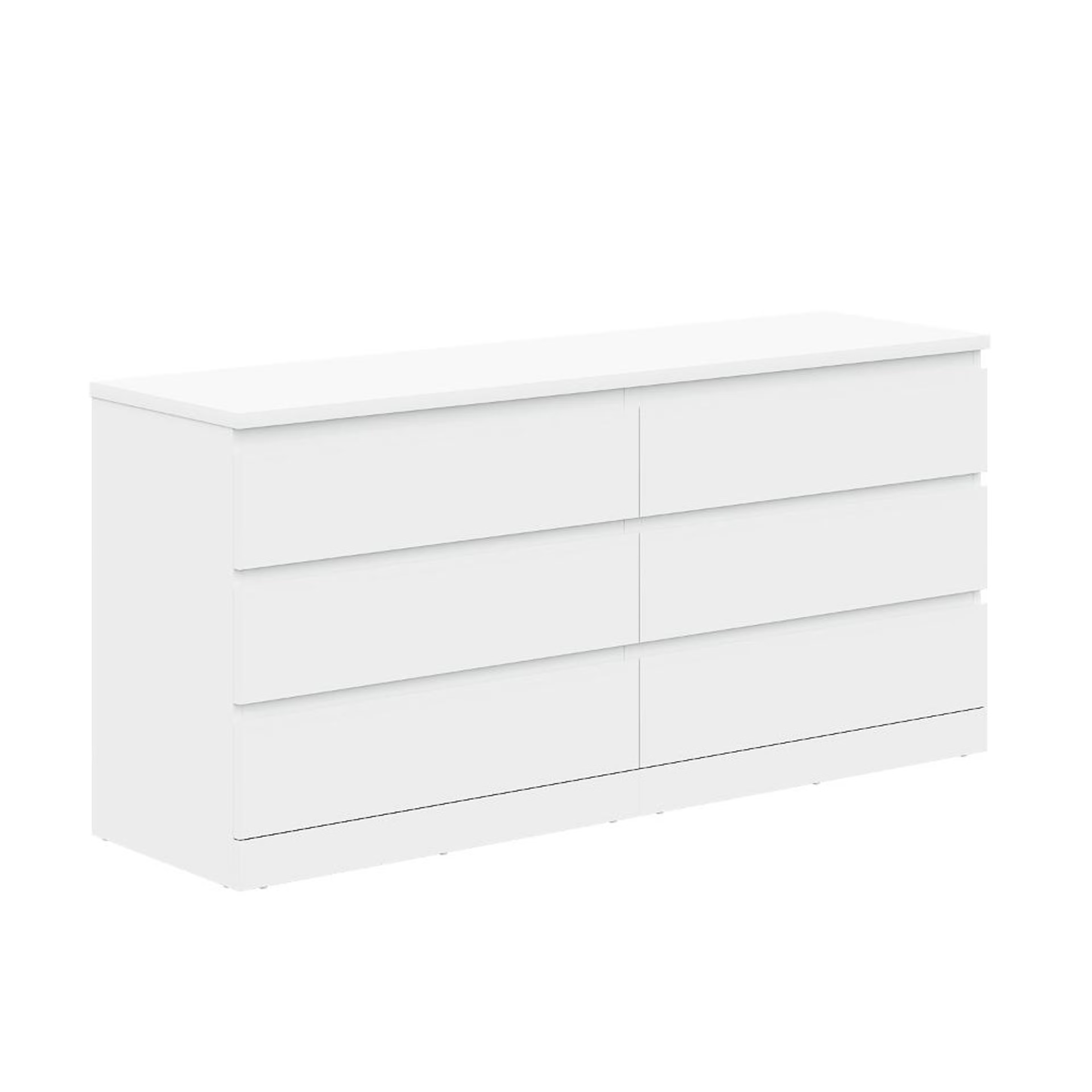 Wakefit Centaur Chest of Drawer - 6 Drawers - Frosty White 6 Drawer, Frosty White