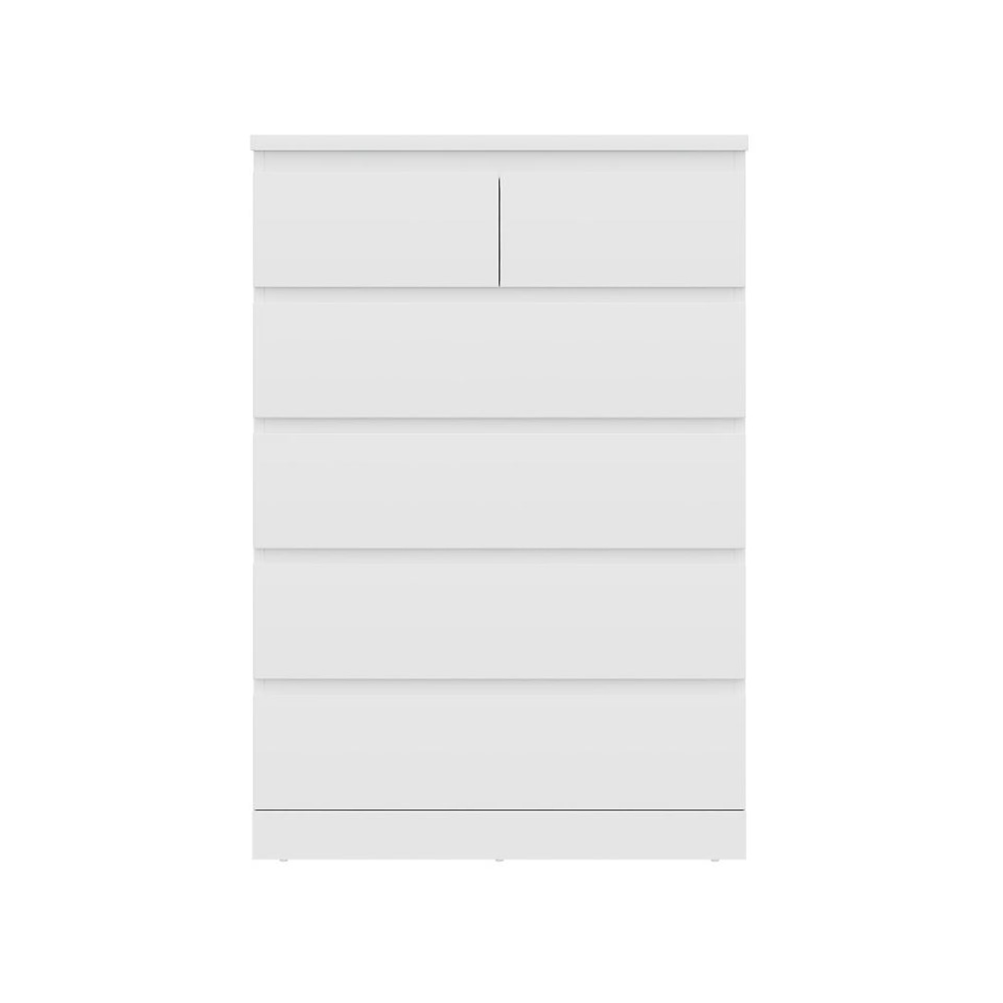 Wakefit Centaur Chest of Drawer - 4 Big 2 Small Drawers - Frosty White 4 Big 2 Small Drawers, Frosty White