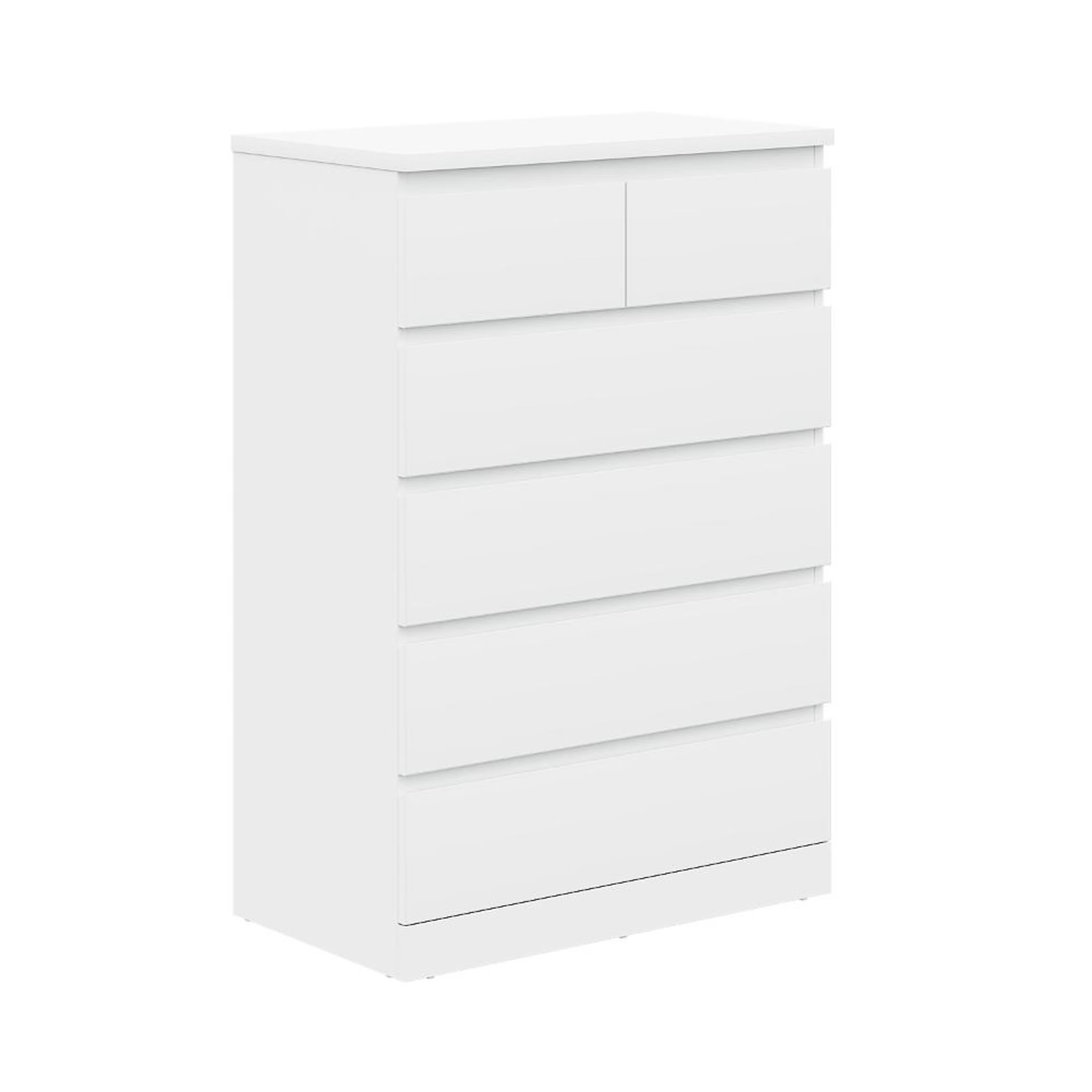 Wakefit Centaur Chest of Drawer - 4 Big 2 Small Drawers - Frosty White 4 Big 2 Small Drawers, Frosty White