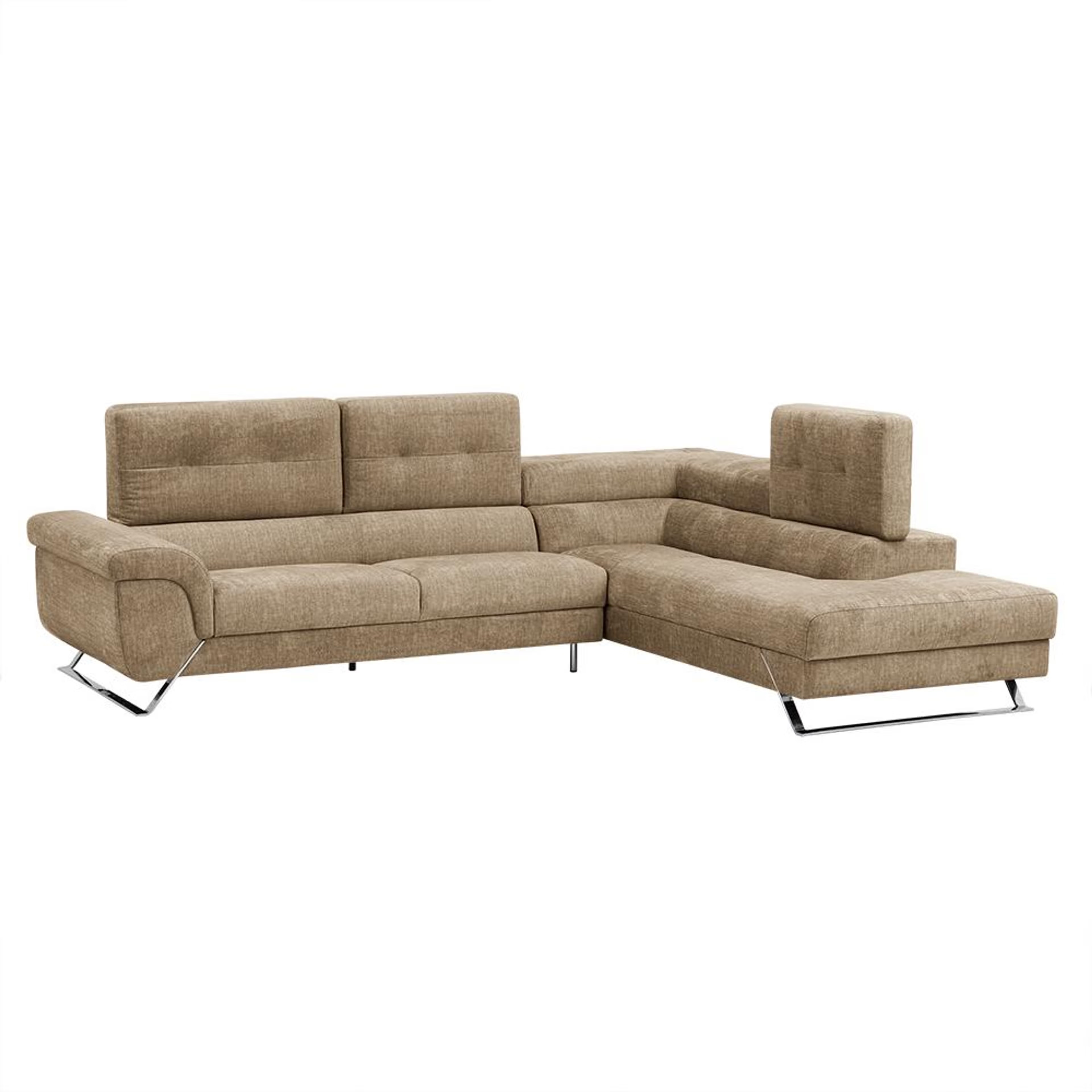 Wakefit Comoros Corner L Shape Sofa (3 Seater + Right Aligned Chaise) Set (3 Seater + Right Aligned Chaise), Taupe 5 Wakefit Comoros Corner L Shape Sofa (3 Seater + Right Aligned Chaise) Set (3 Seater + Right Aligned Chaise), Taupe