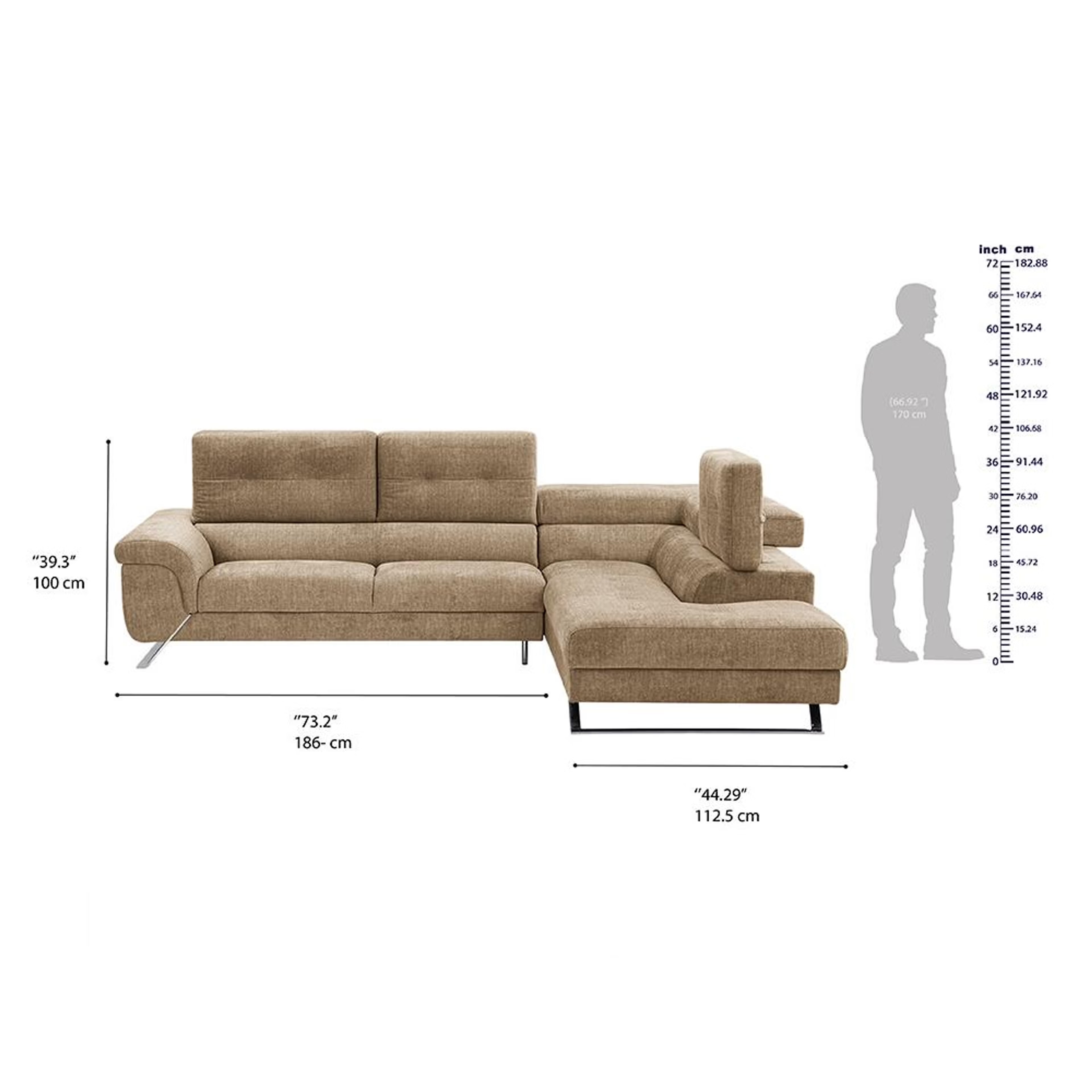 Wakefit Comoros Corner L Shape Sofa (3 Seater + Right Aligned Chaise) Set (3 Seater + Right Aligned Chaise), Taupe 9 Wakefit Comoros Corner L Shape Sofa (3 Seater + Right Aligned Chaise) Set (3 Seater + Right Aligned Chaise), Taupe