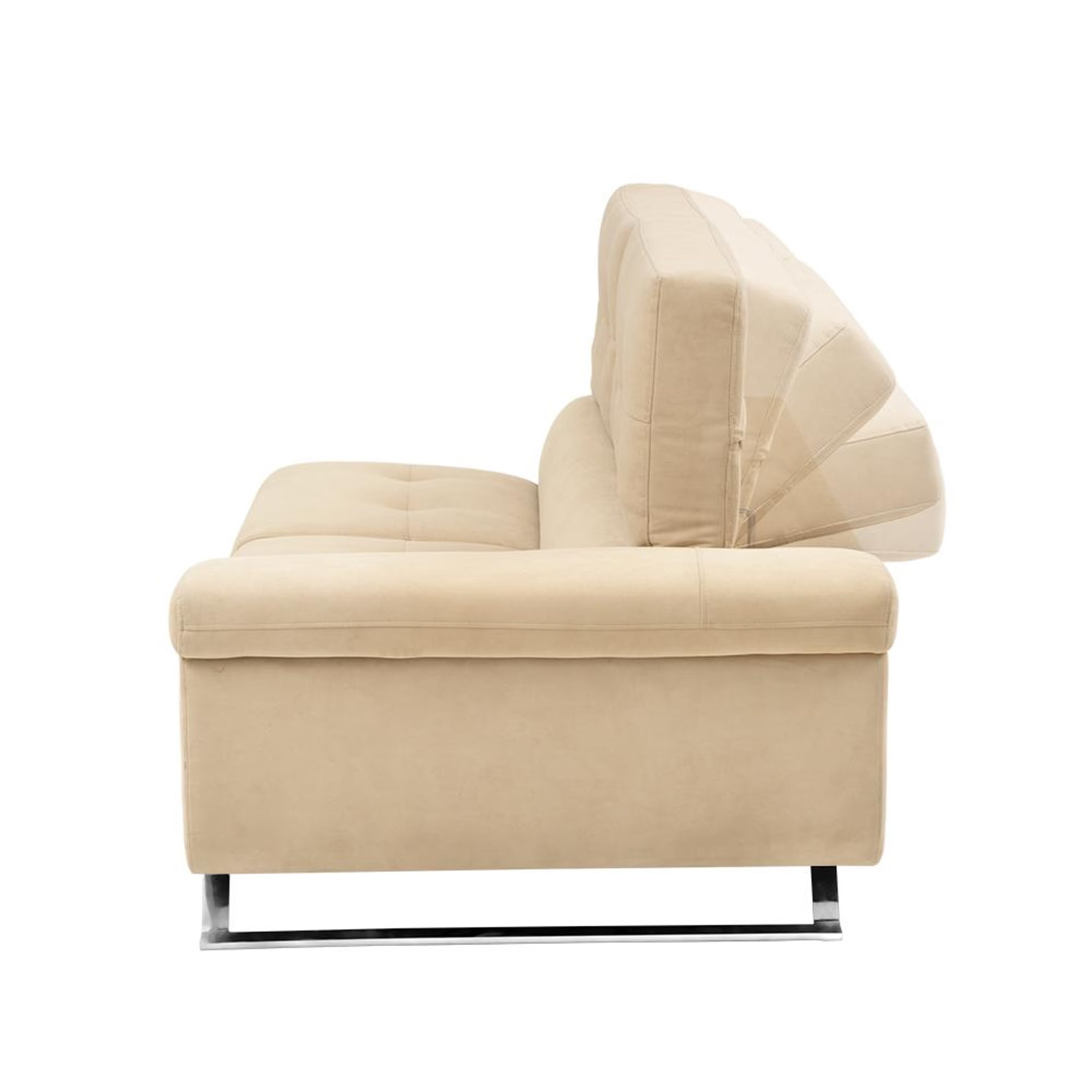Wakefit Comoros Corner L Shape Sofa (3 Seater + Left Aligned Chaise) Set (3 Seater + Left Aligned Chaise), Beige 3 Wakefit Comoros Corner L Shape Sofa (3 Seater + Left Aligned Chaise) Set (3 Seater + Left Aligned Chaise), Beige