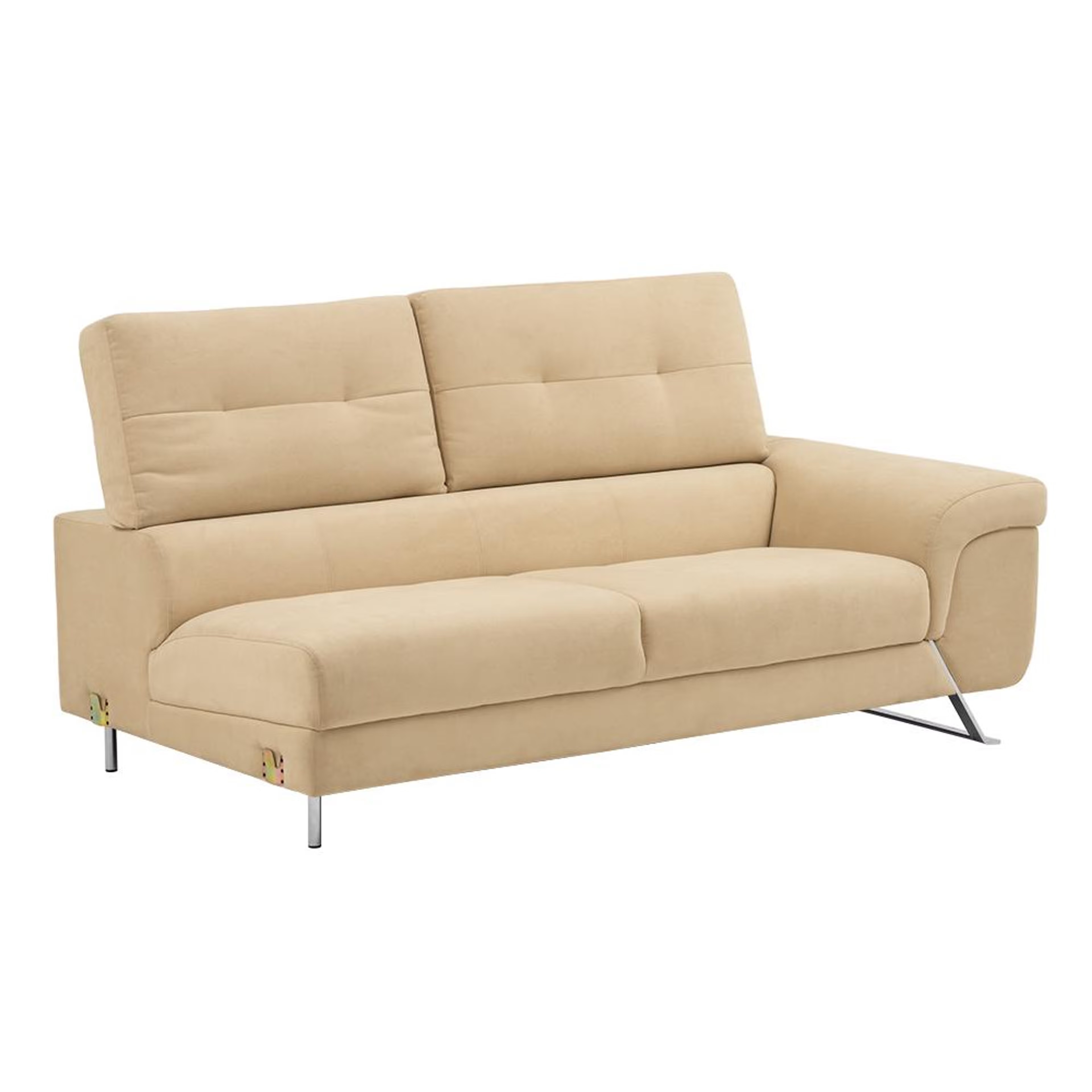 Wakefit Comoros Corner L Shape Sofa (3 Seater + Left Aligned Chaise) Set (3 Seater + Left Aligned Chaise), Beige 7 Wakefit Comoros Corner L Shape Sofa (3 Seater + Left Aligned Chaise) Set (3 Seater + Left Aligned Chaise), Beige