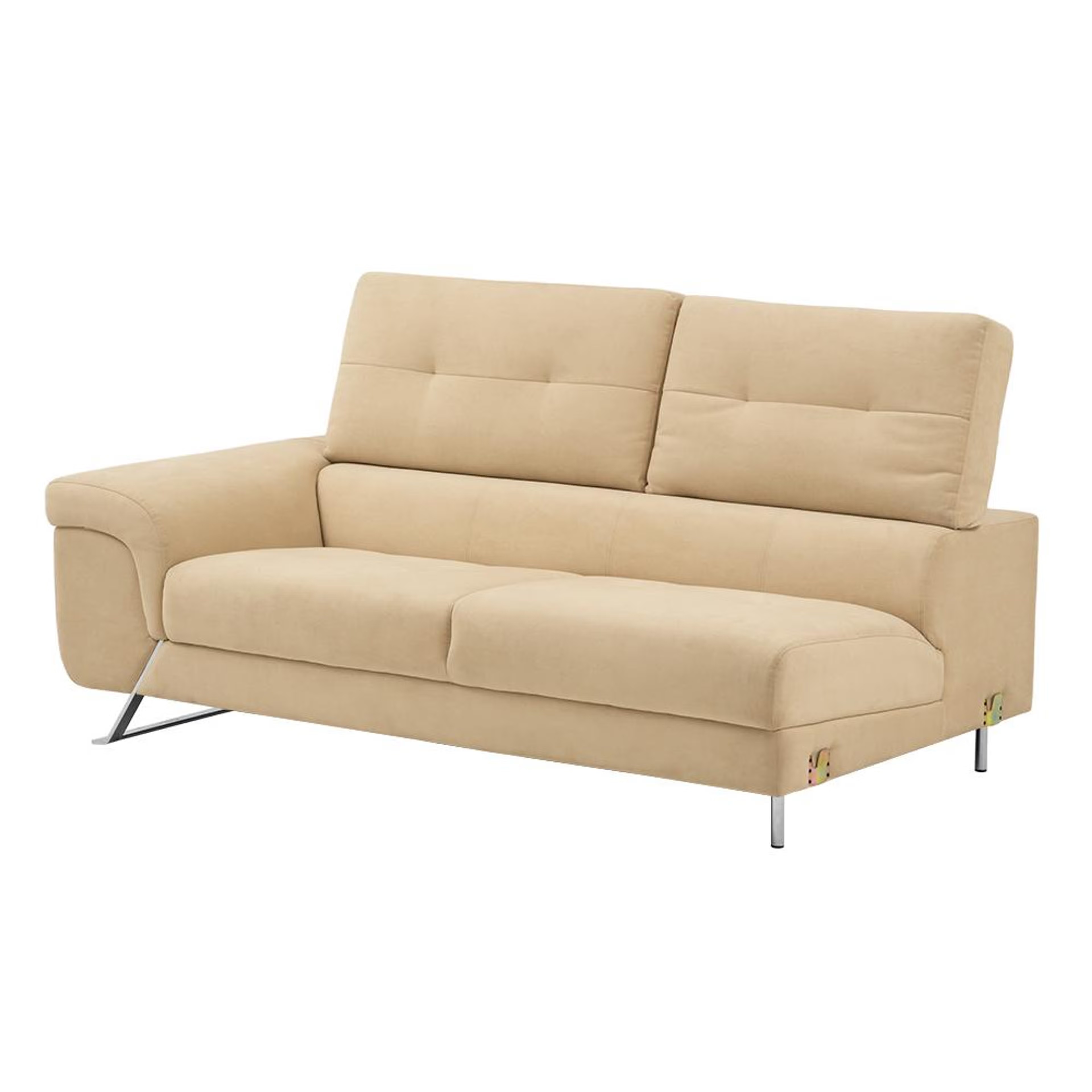 Wakefit Comoros Corner L Shape Sofa (3 Seater + Right Aligned Chaise) Set (3 Seater + Right Aligned Chaise), Beige 7 Wakefit Comoros Corner L Shape Sofa (3 Seater + Right Aligned Chaise) Set (3 Seater + Right Aligned Chaise), Beige