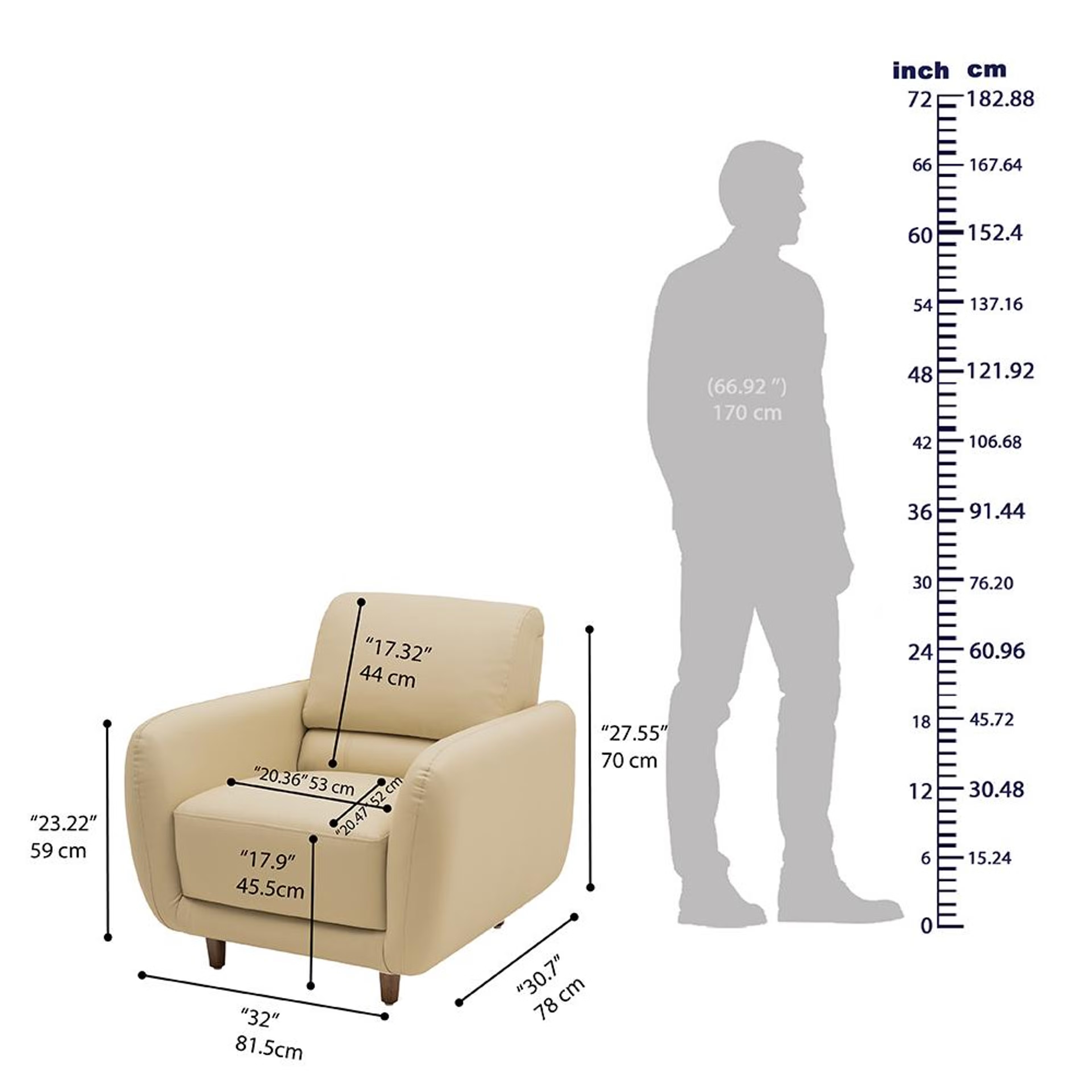 Wakefit Solomon Sofa Set (3+1+1) Seater Set (3+1+1), Beige 10 Wakefit Solomon Sofa Set (3+1+1) Seater Set (3+1+1), Beige