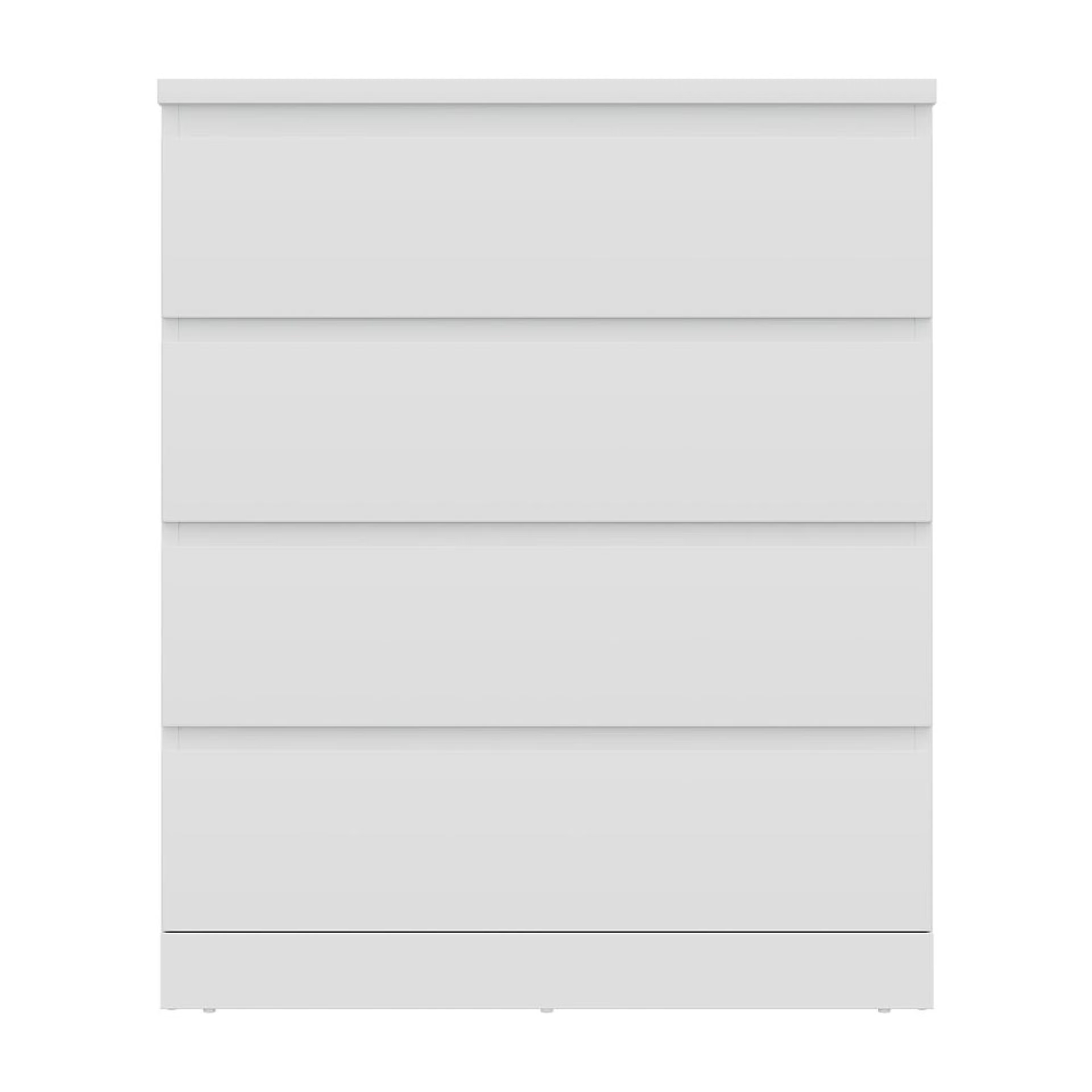 Wakefit Centaur Engineered Wood Chest of Drawer with 4 Drawers 4 Drawer, Frosty White