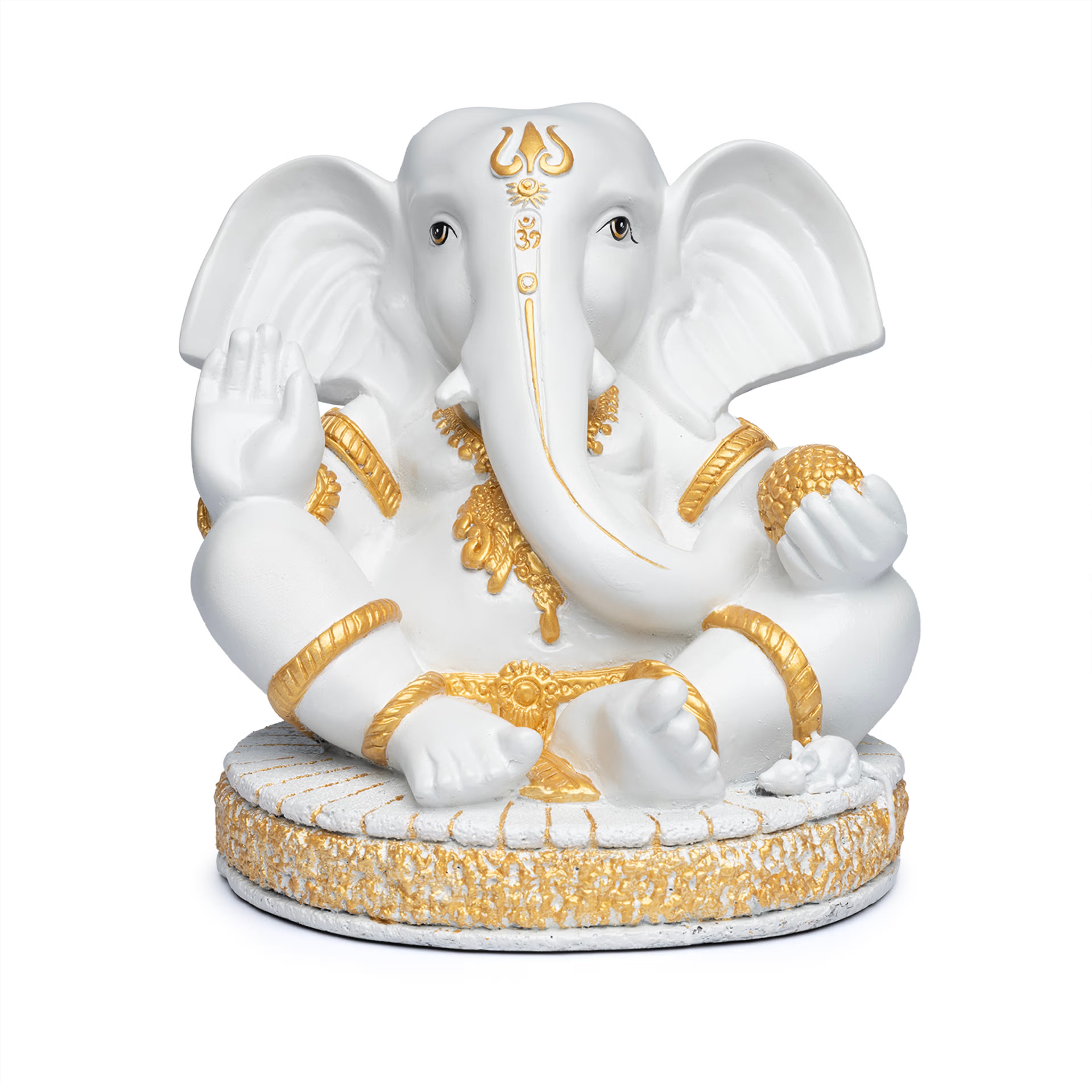 Wakefit Obstacle Remover Ganesha Idol Polyrasin, Set of 1
