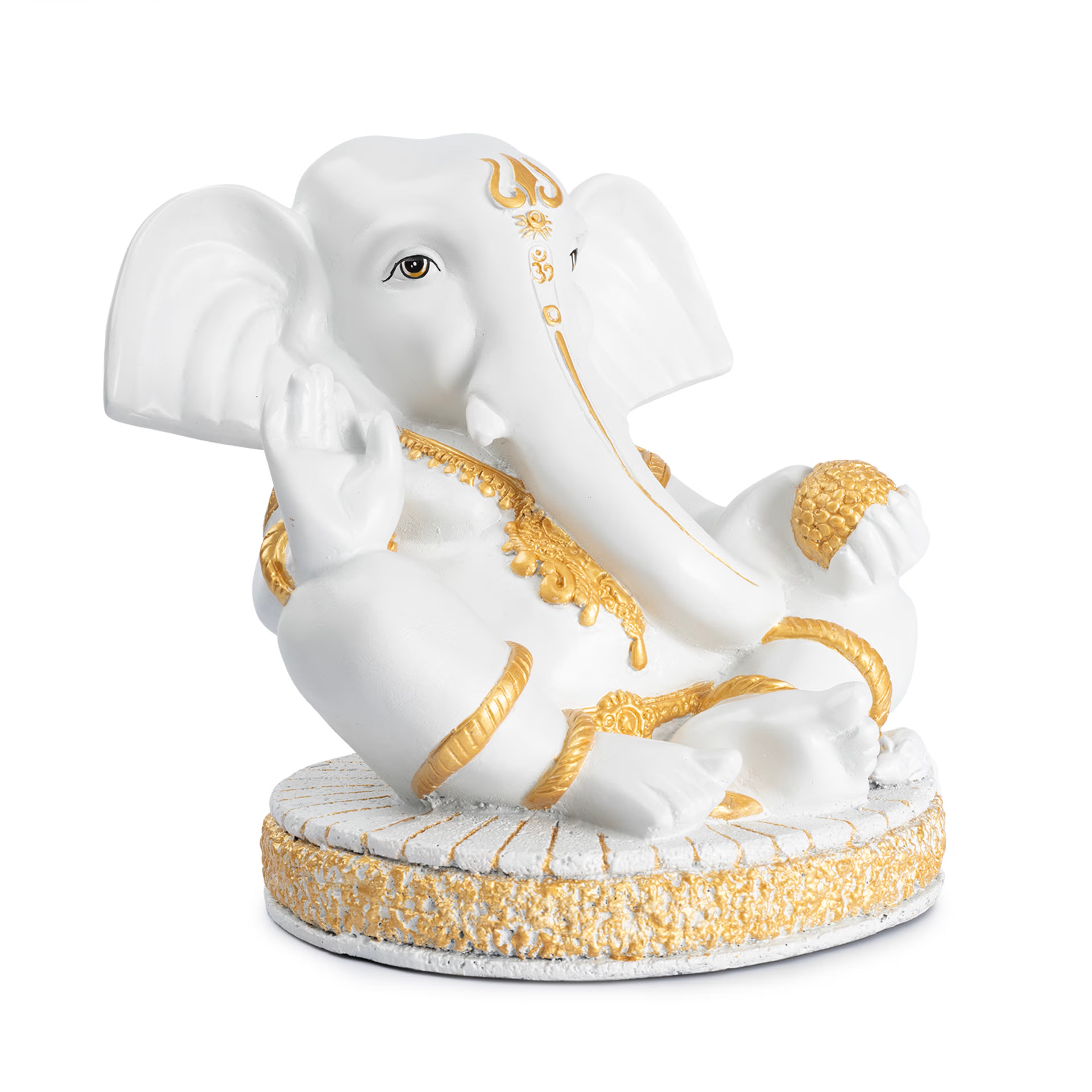 Wakefit Obstacle Remover Ganesha Idol Polyrasin, Set of 1