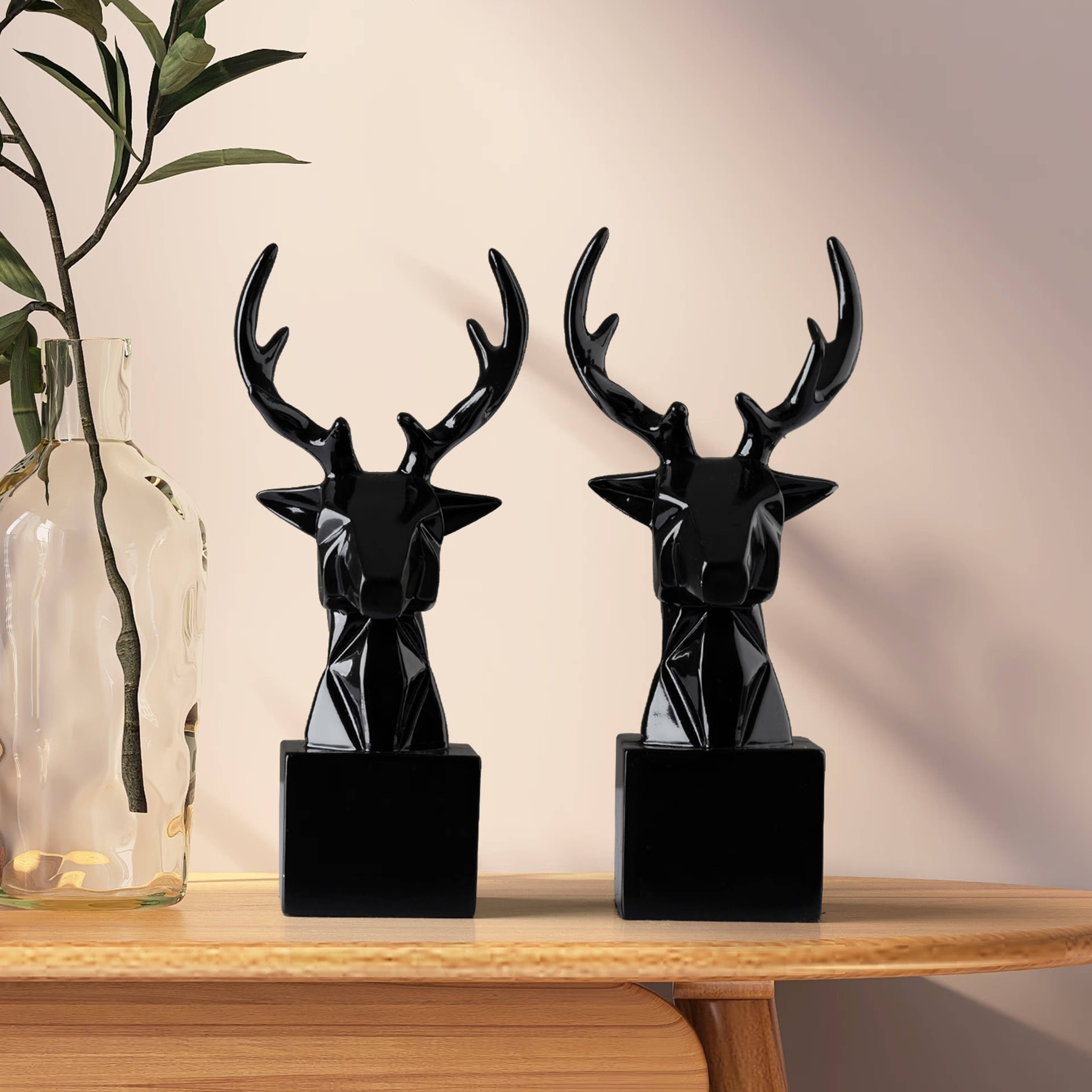 Wakefit Antler Duo Polyrasin, Set of 2