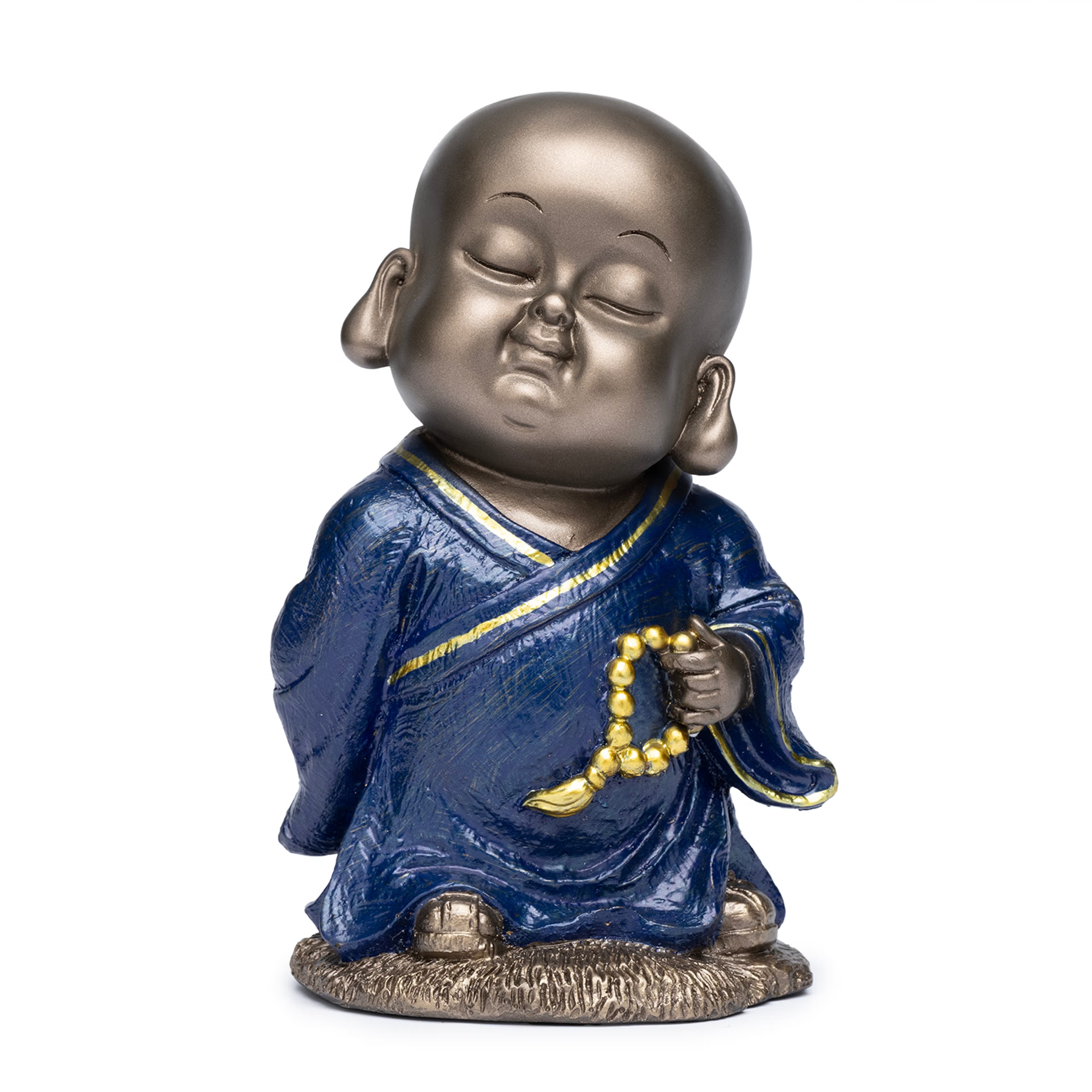 Wakefit Miniature Serenity Monks ( Set of 3 ) Polyrasin, Set of 3
