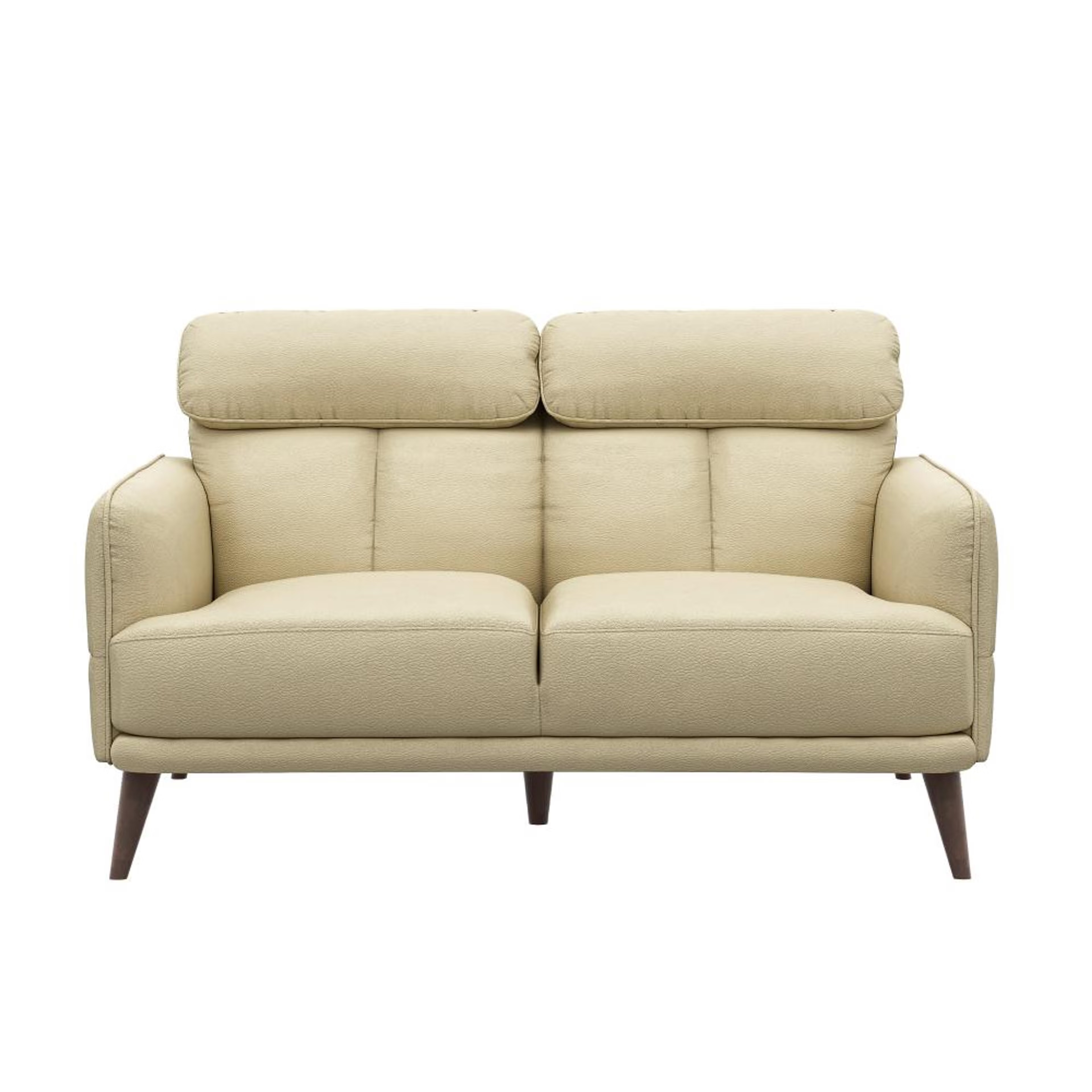 Wakefit Azores Sofa - Two Seater Two Seater, Beige