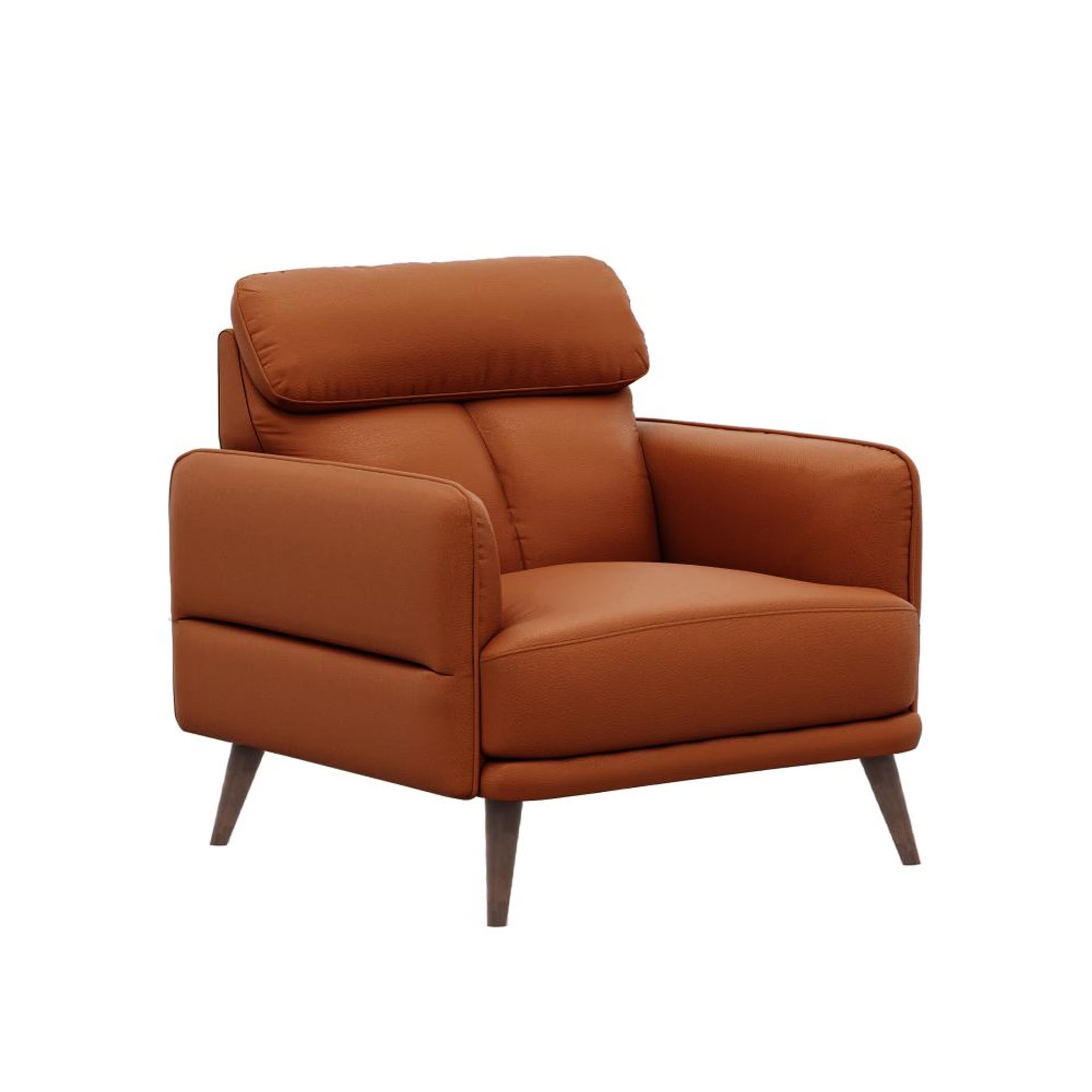 Wakefit Azores Sofa - Single Seater Single Seater, Tan