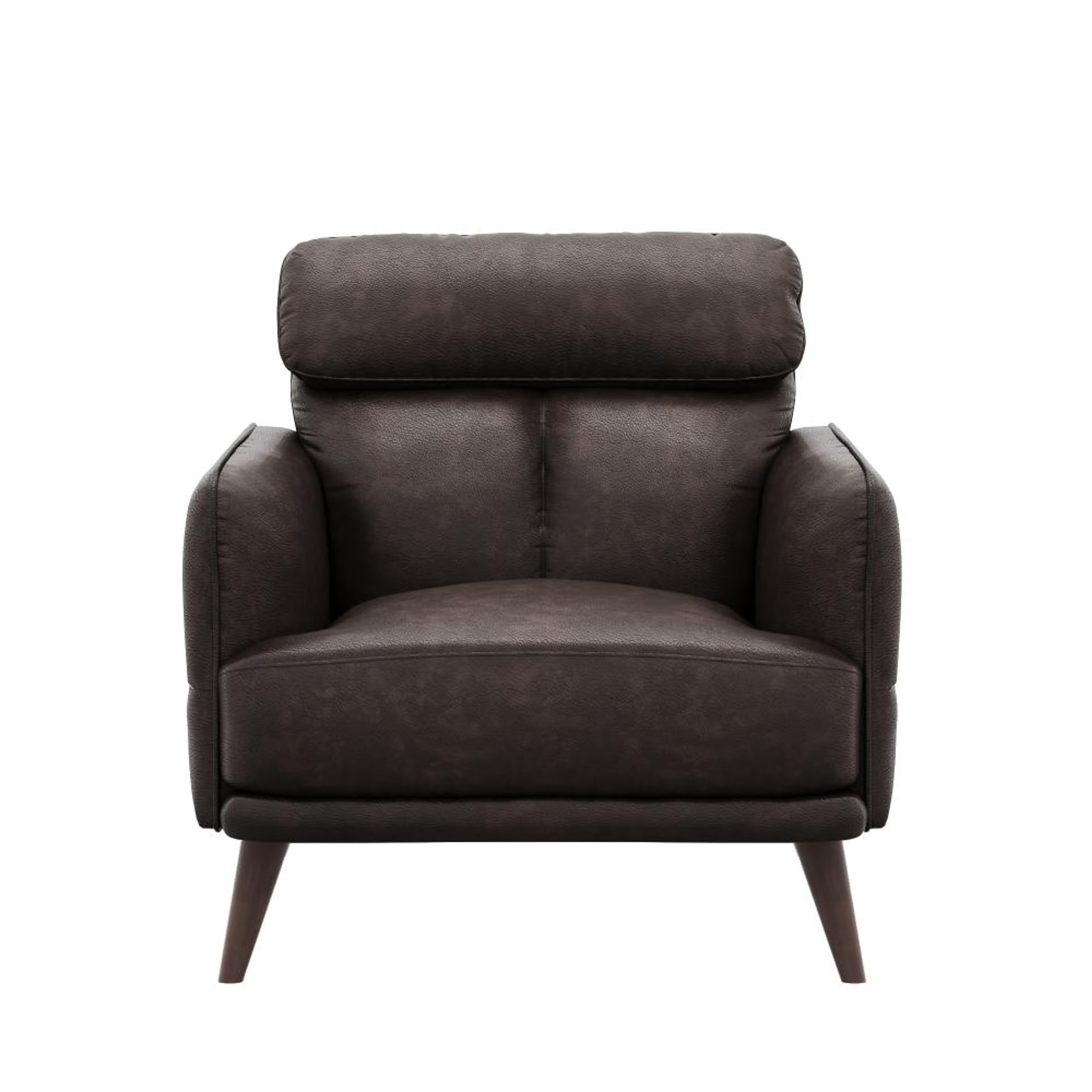 Wakefit Azores Sofa - Single Seater Single Seater, Brown
