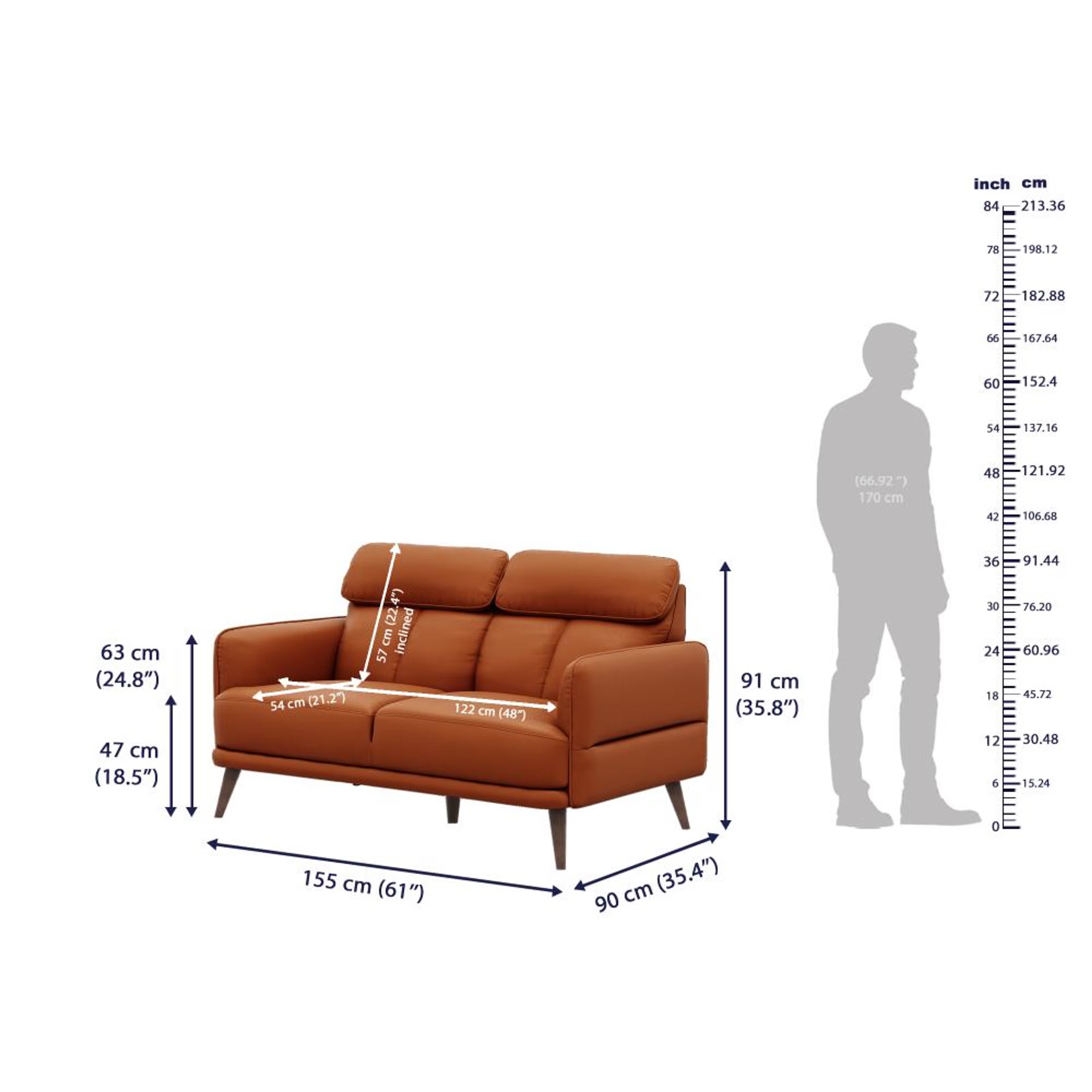 Wakefit Azores Sofa Set (2+1+1) Seater Set (2+1+1), Tan 8 Wakefit Azores Sofa Set (2+1+1) Seater Set (2+1+1), Tan