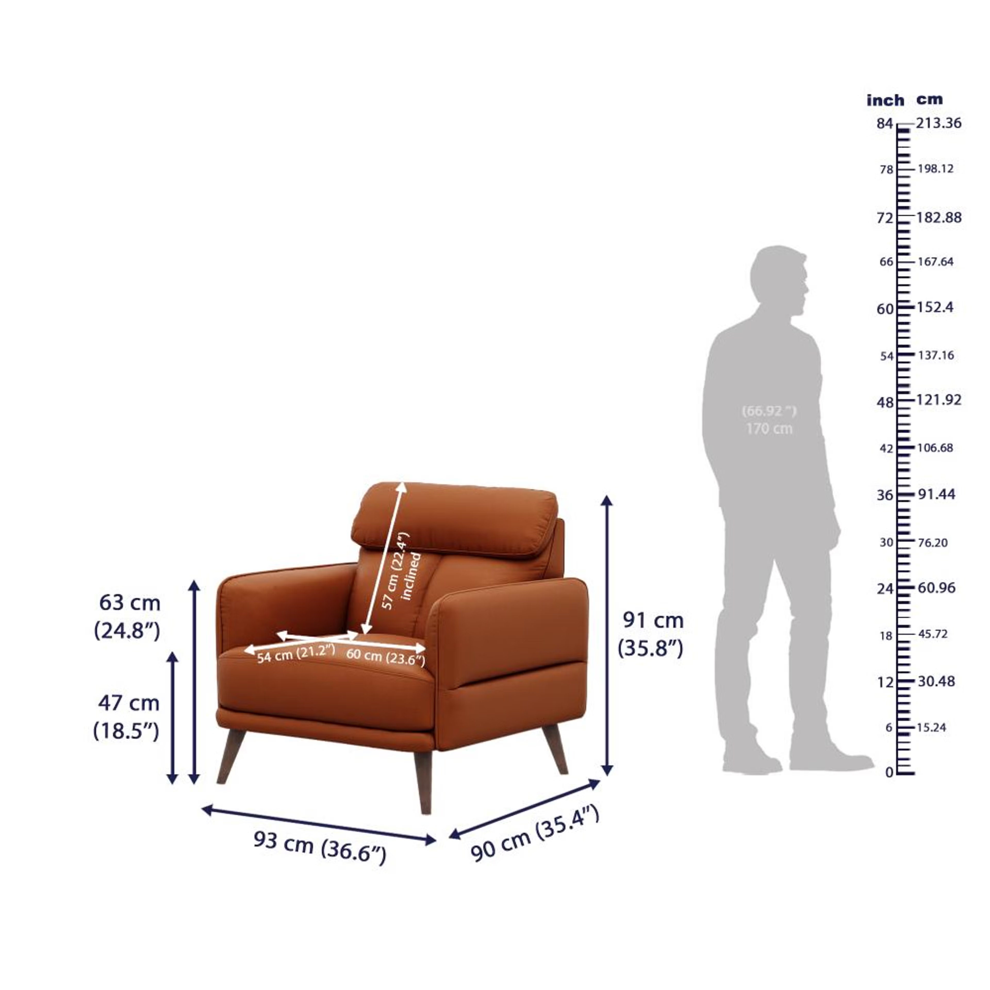 Wakefit Azores Sofa Set (2+1+1) Seater Set (2+1+1), Tan 9 Wakefit Azores Sofa Set (2+1+1) Seater Set (2+1+1), Tan