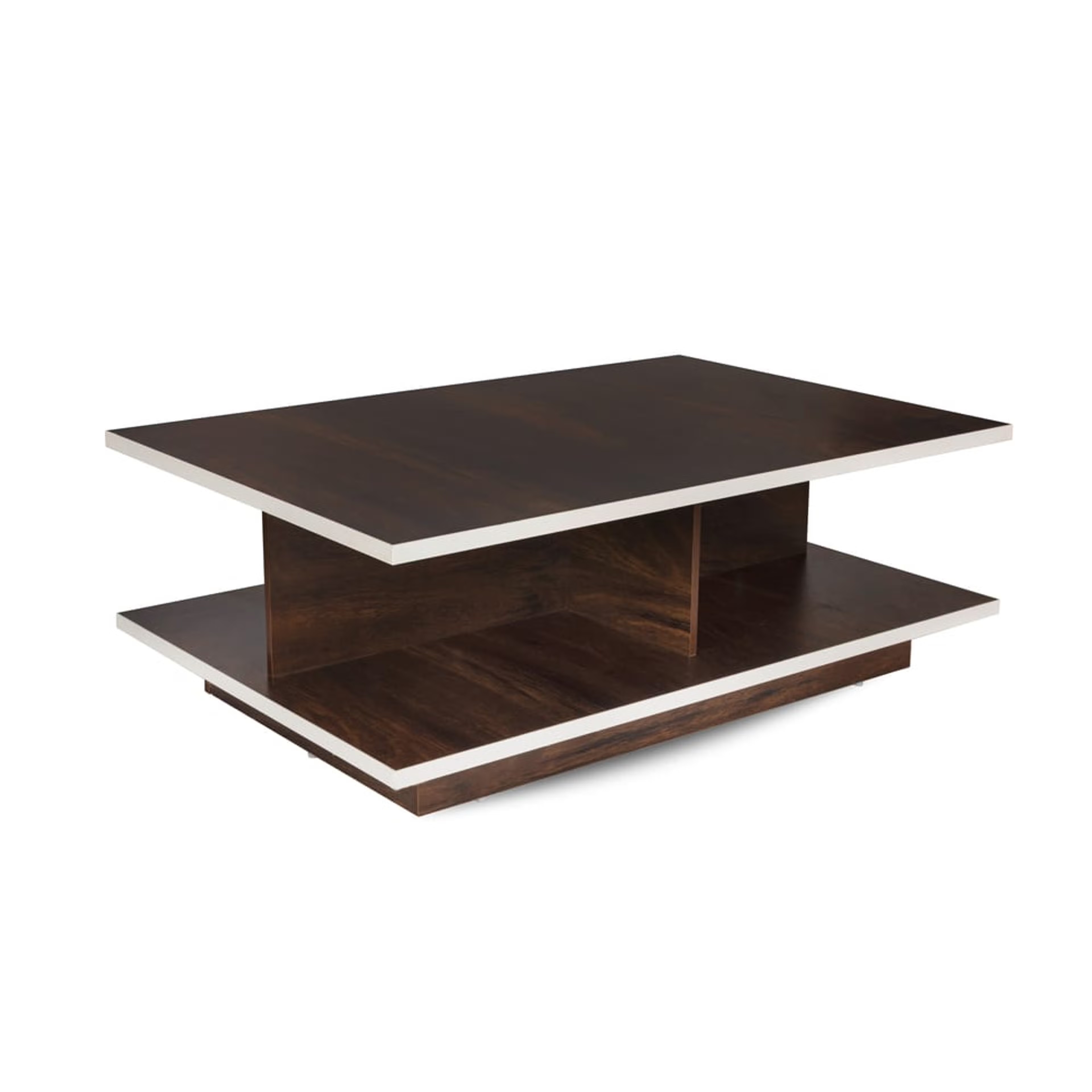 Excelsa Coffee Table - Dark Walnut Color, Engineered Wood