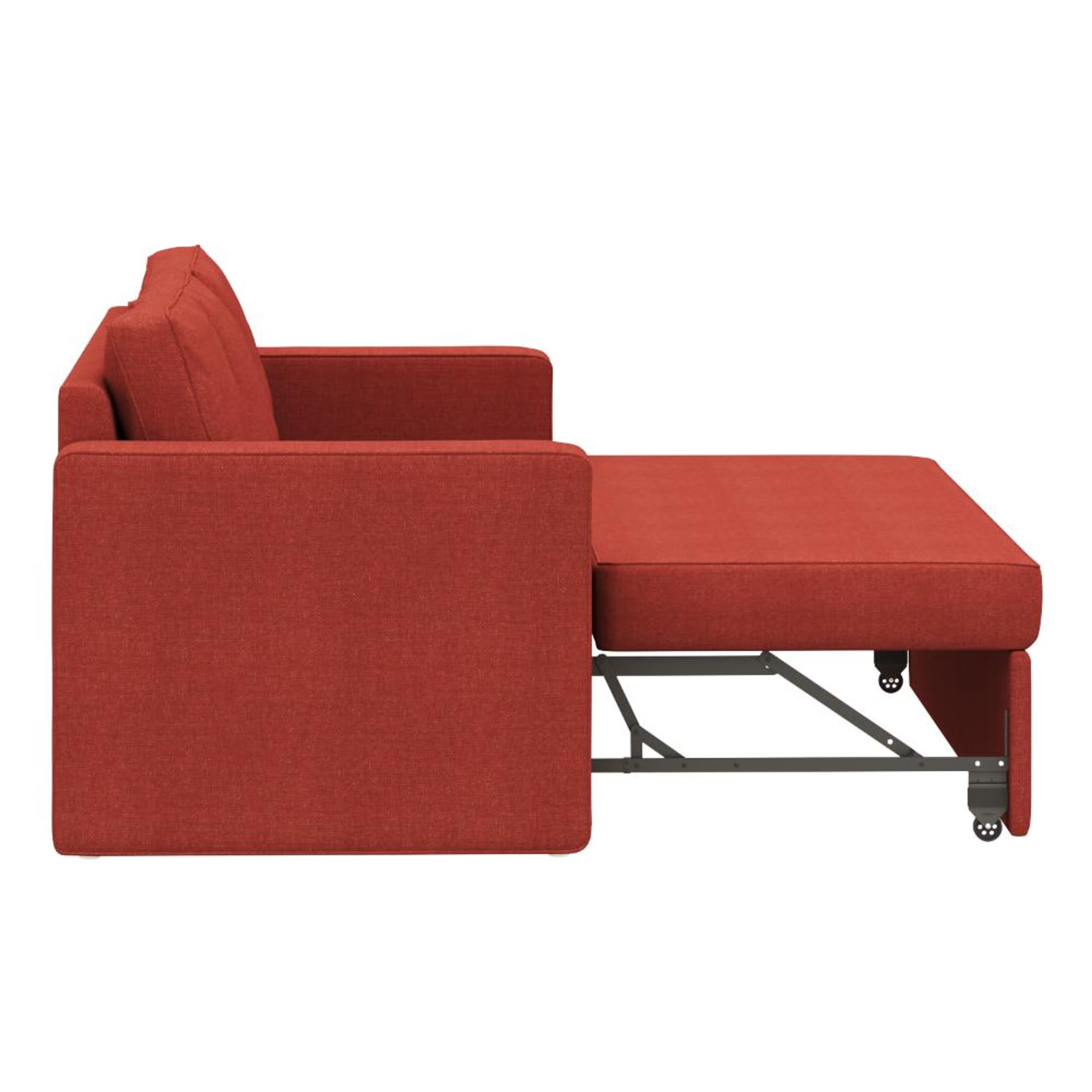 Wakefit Napper Convertible Three Seater Sofa Cum Bed Without Storage 3 Seater, Omega Red 6 Wakefit Napper Convertible Three Seater Sofa Cum Bed Without Storage 3 Seater, Omega Red