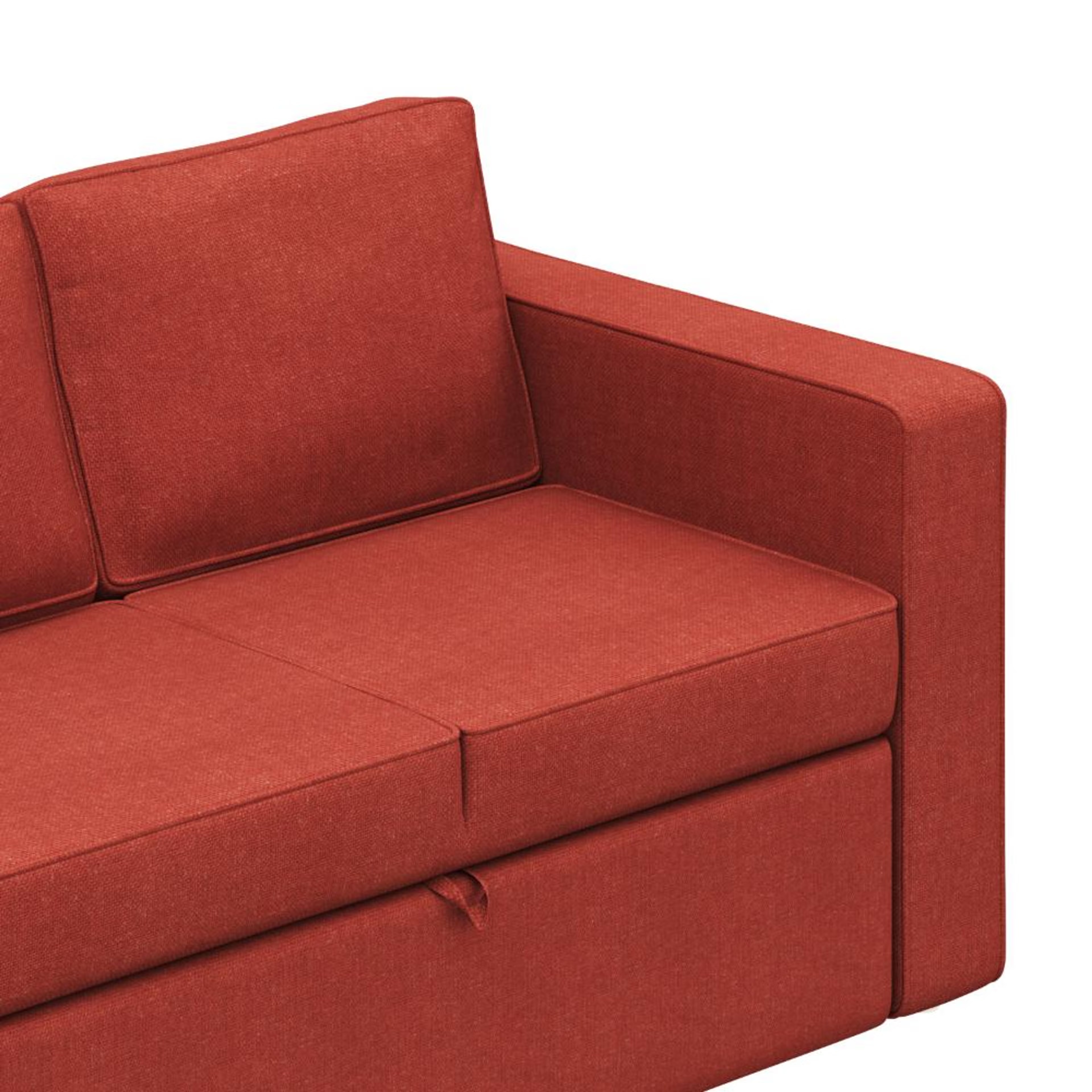 Wakefit Napper Convertible Three Seater Sofa Cum Bed Without Storage 3 Seater, Omega Red 8 Wakefit Napper Convertible Three Seater Sofa Cum Bed Without Storage 3 Seater, Omega Red