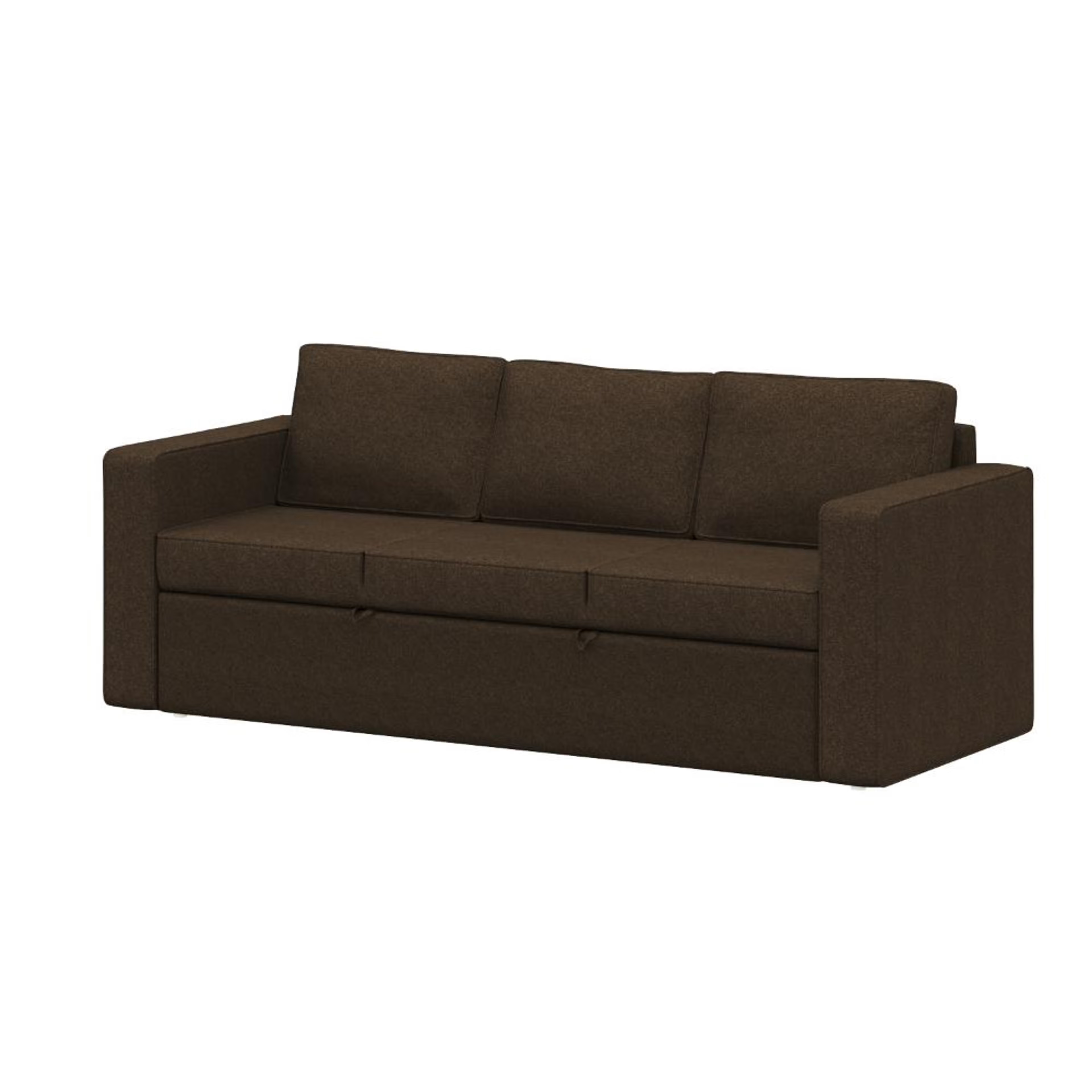 Wakefit Napper Convertible Three Seater Sofa Cum Bed Without Storage 3 Seater, Omega Choco Brown 4 Wakefit Napper Convertible Three Seater Sofa Cum Bed Without Storage 3 Seater, Omega Choco Brown
