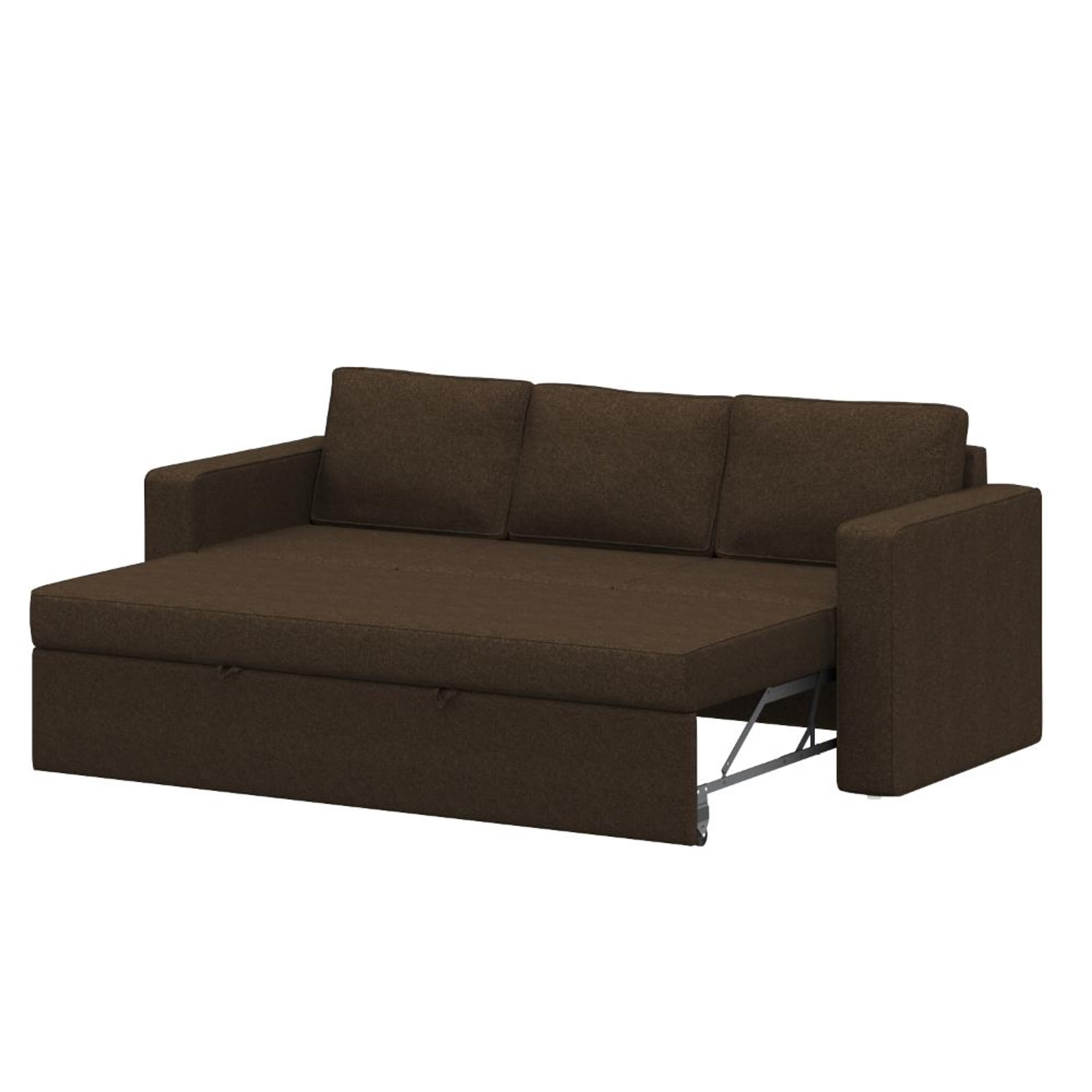 Wakefit Napper Convertible Three Seater Sofa Cum Bed Without Storage 3 Seater, Omega Choco Brown 5 Wakefit Napper Convertible Three Seater Sofa Cum Bed Without Storage 3 Seater, Omega Choco Brown