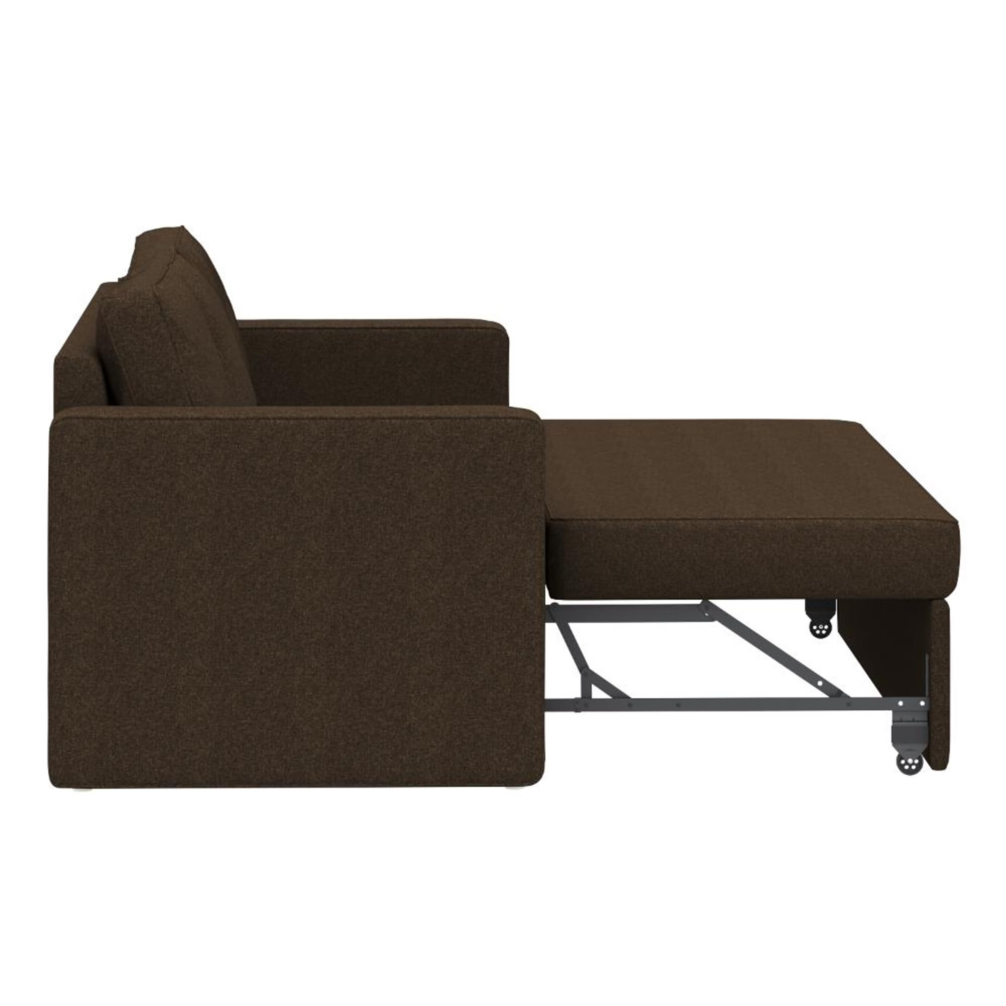 Wakefit Napper Convertible Three Seater Sofa Cum Bed Without Storage 3 Seater, Omega Choco Brown 6 Wakefit Napper Convertible Three Seater Sofa Cum Bed Without Storage 3 Seater, Omega Choco Brown