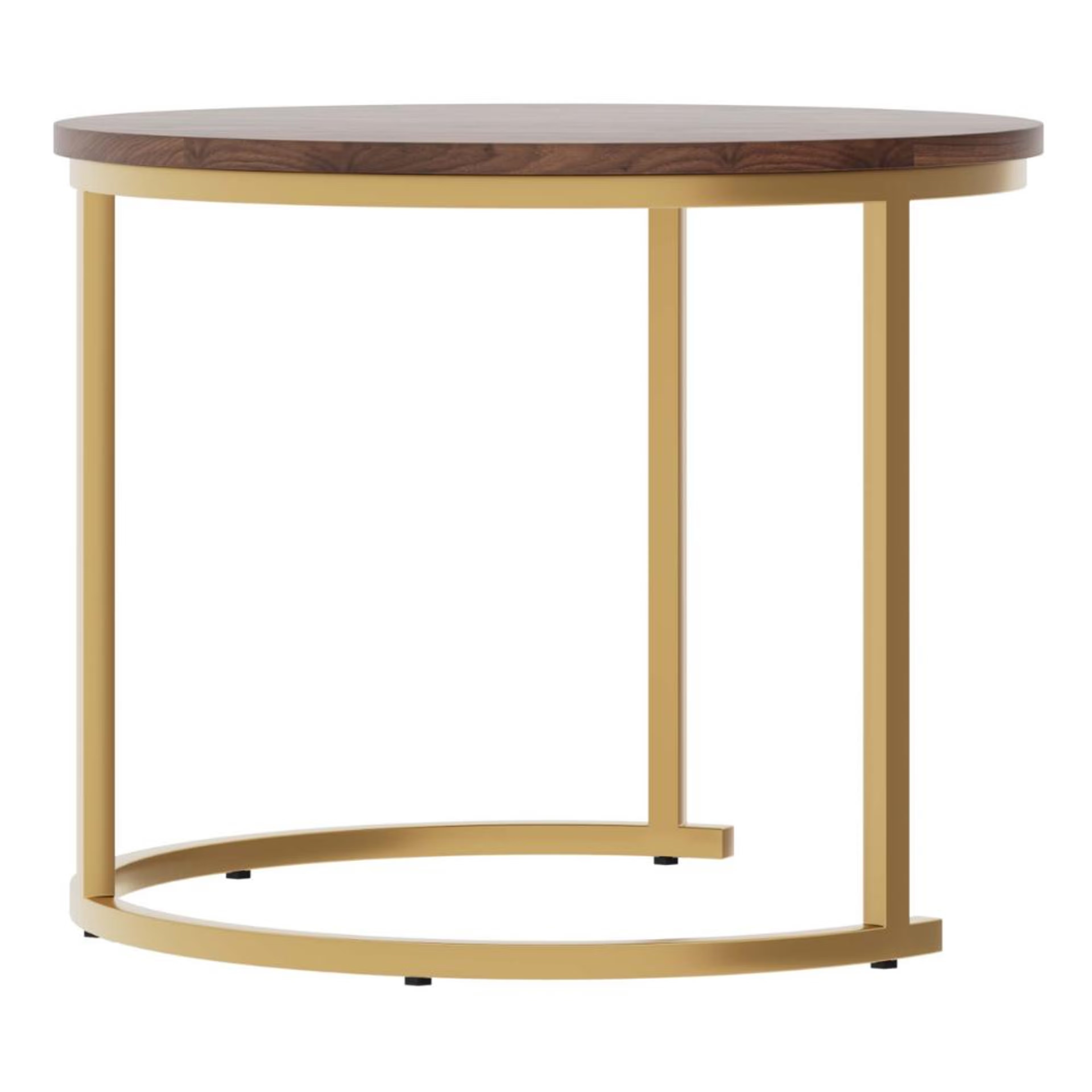 Kaltos Metal Coffee Table Columbian Walnut