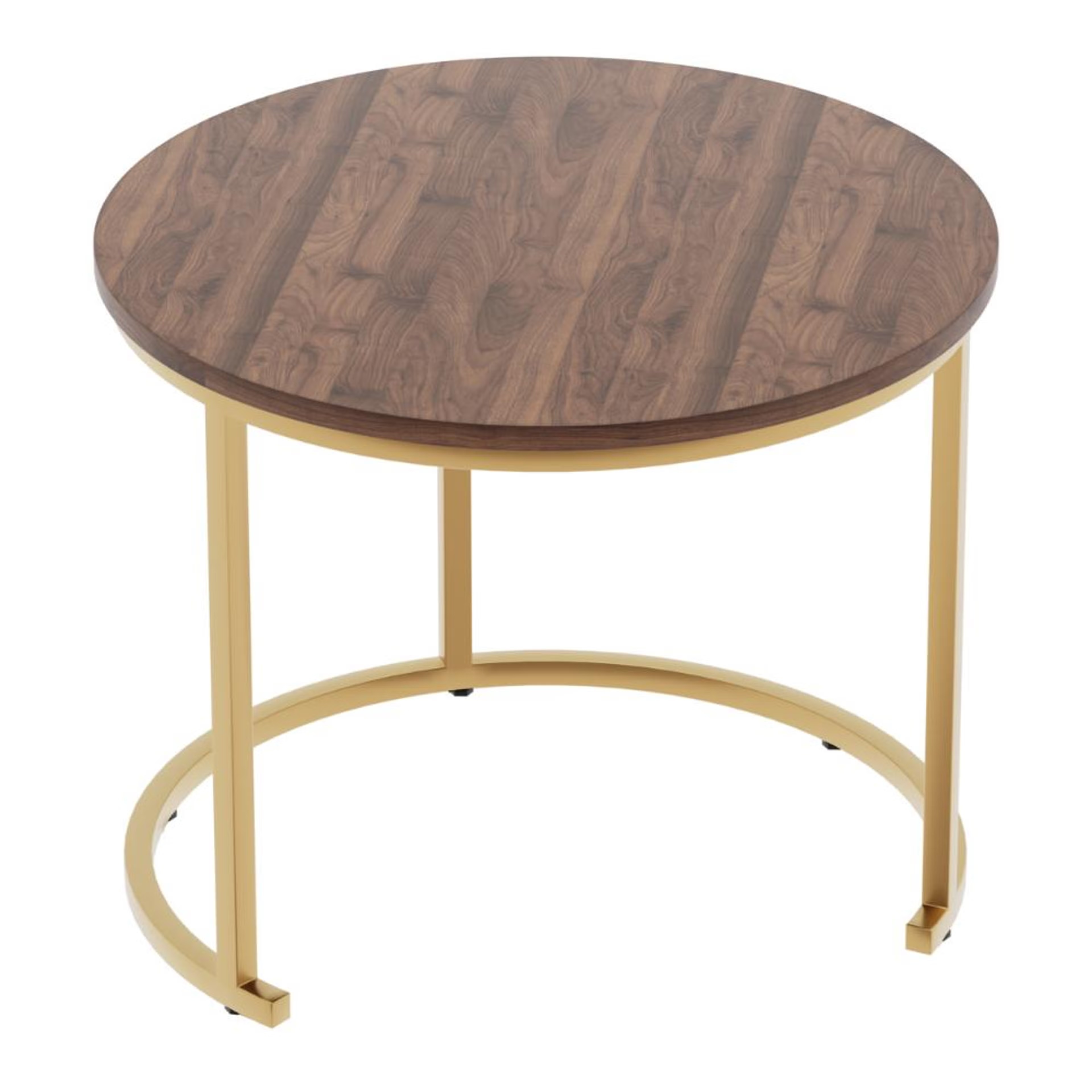 Kaltos Metal Coffee Table Columbian Walnut