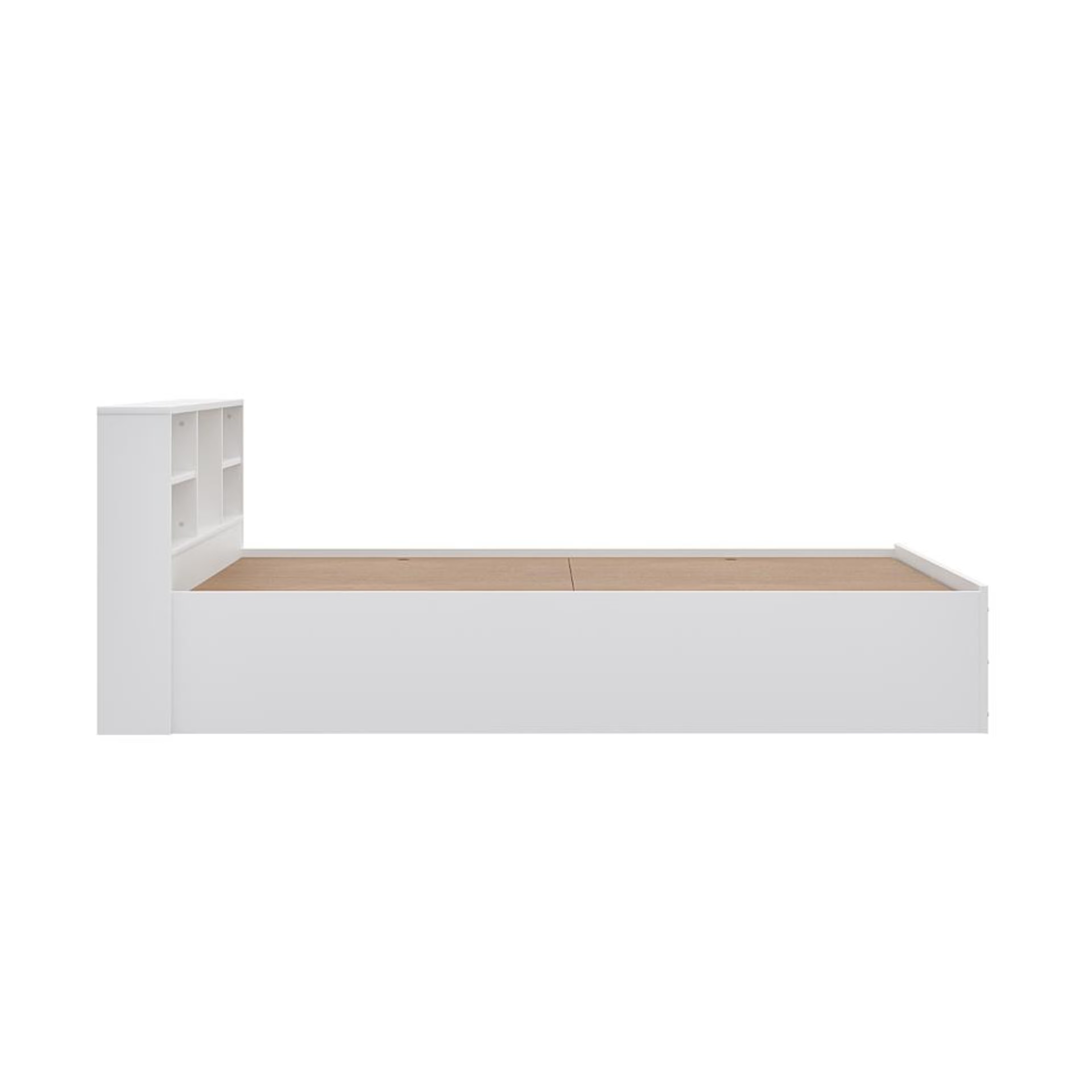 Wakefit Petra Headboard Storage - King size - Frosty White King - 78" x 72 3 Wakefit Petra Headboard Storage - King size - Frosty White King - 78" x 72\