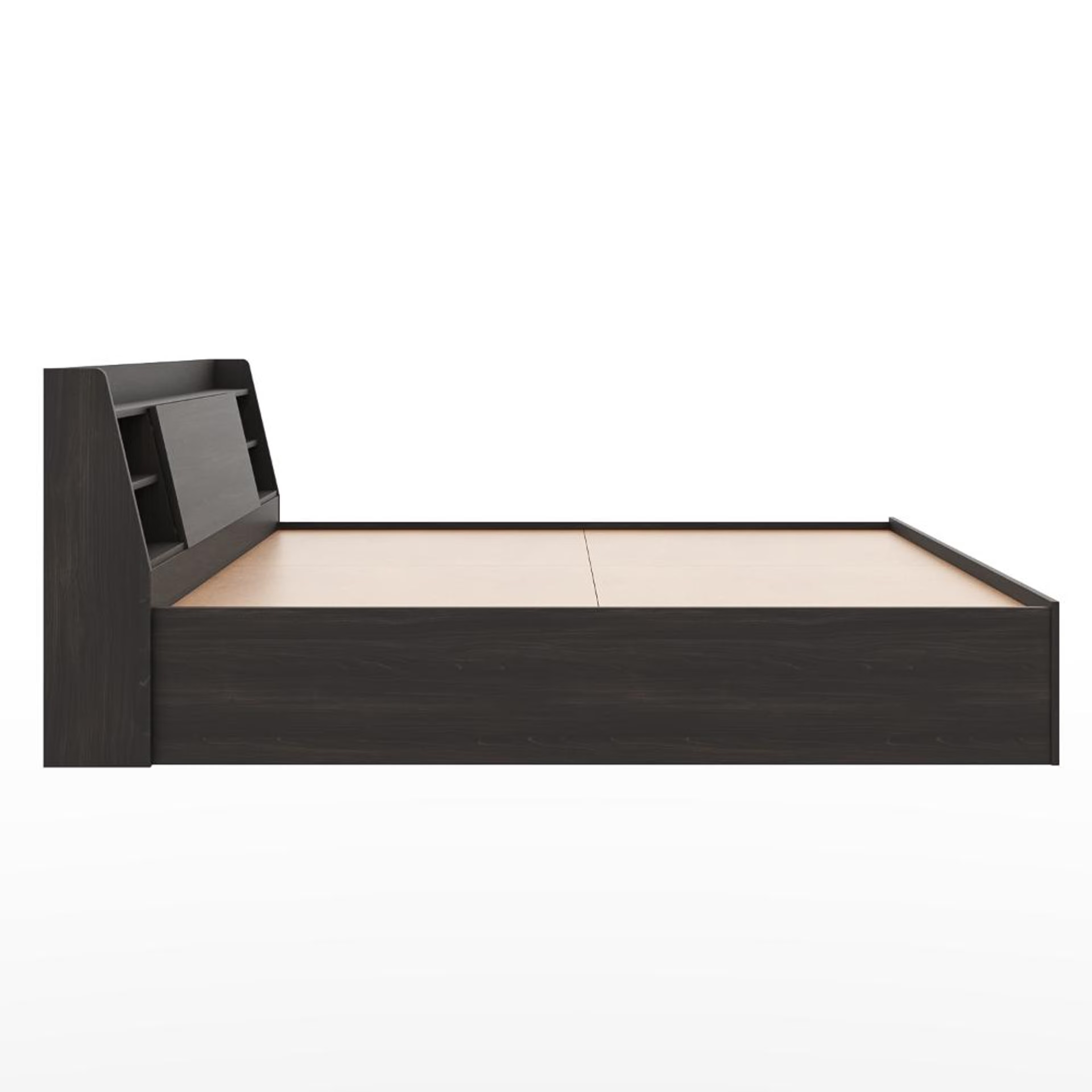 Wakefit Leo King Storage Engineered Wood Bed - Wyoming maple King - 78" x 72 4 Wakefit Leo King Storage Engineered Wood Bed - Wyoming maple King - 78" x 72\
