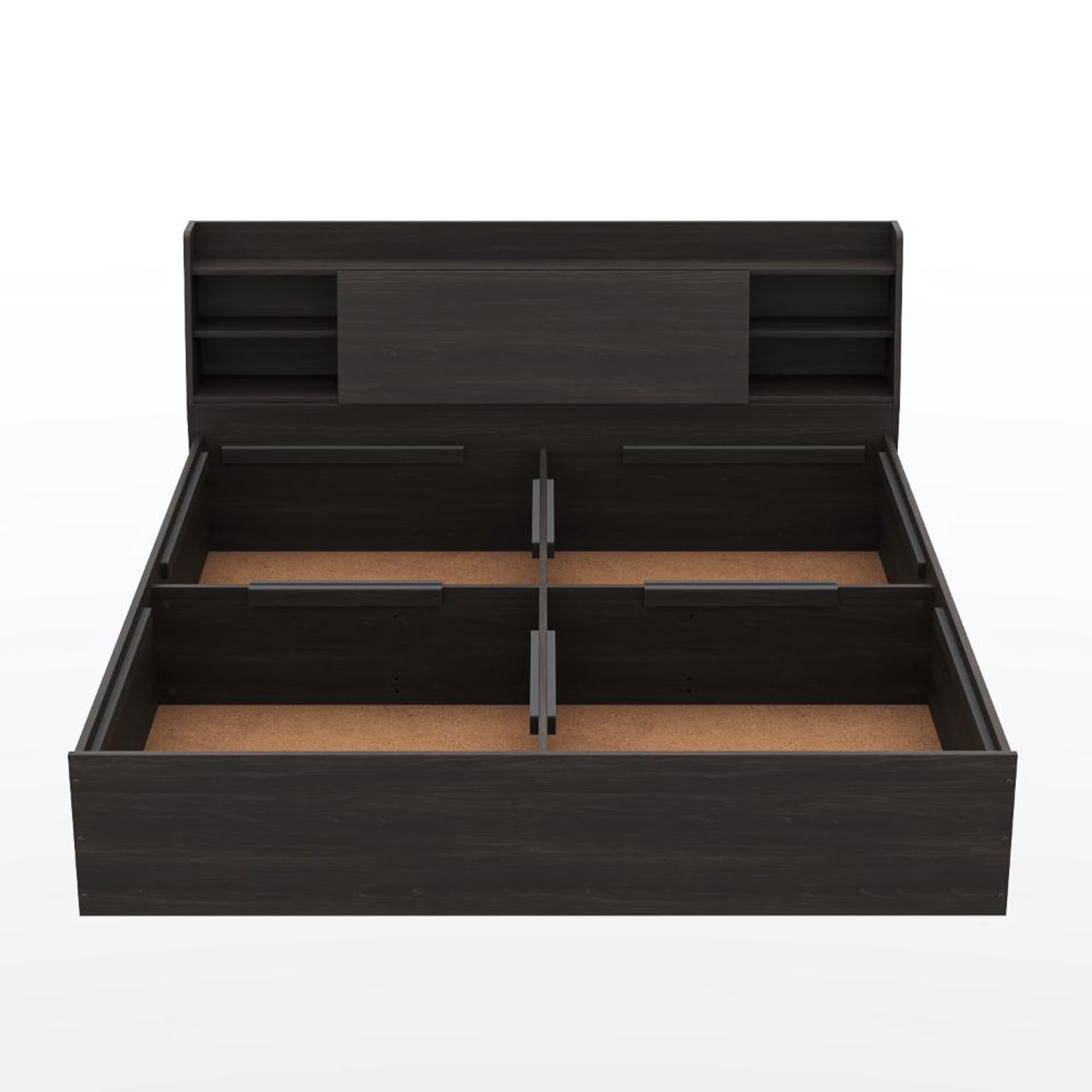 Wakefit Leo King Storage Engineered Wood Bed - Wyoming maple King - 78" x 72 5 Wakefit Leo King Storage Engineered Wood Bed - Wyoming maple King - 78" x 72\