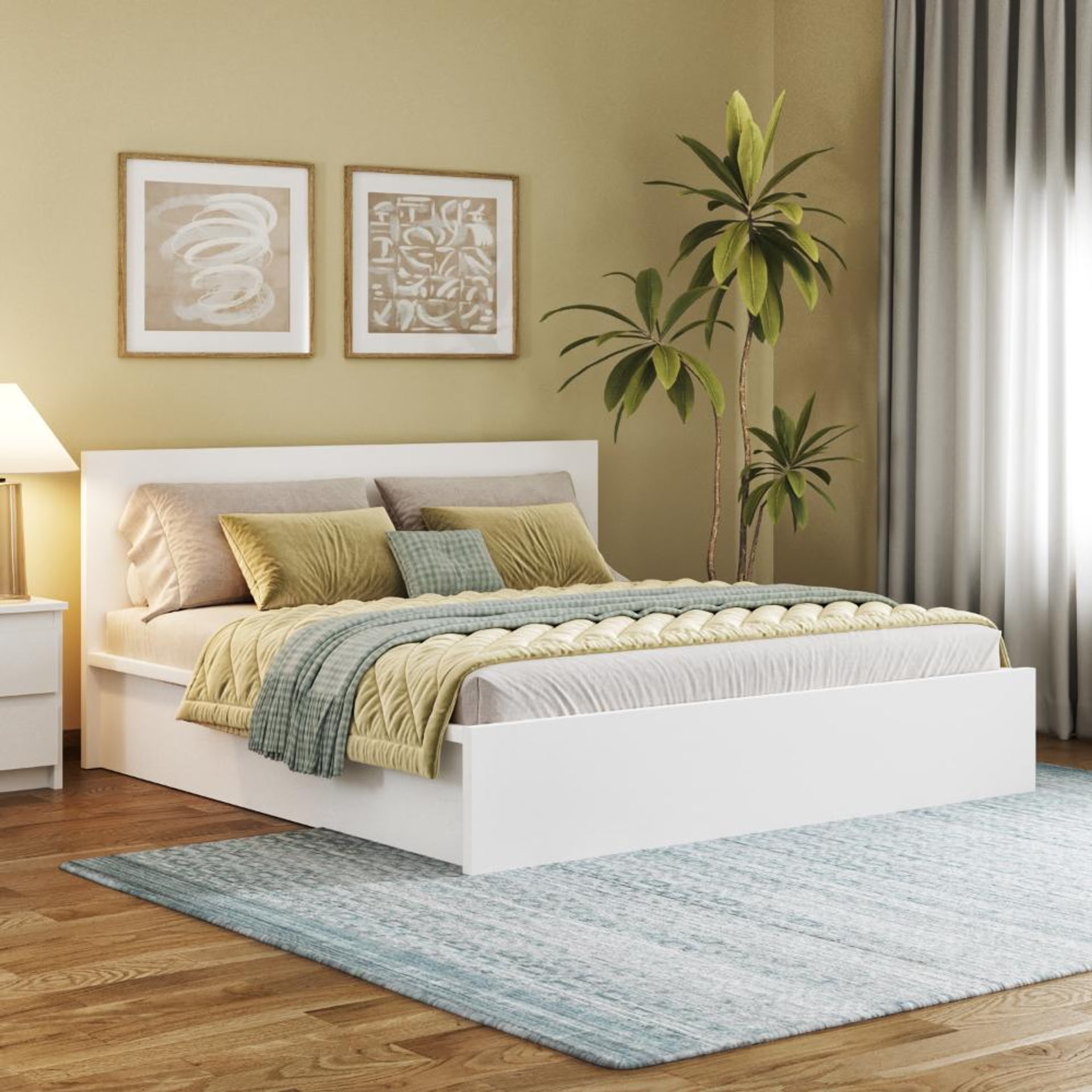 Home 33 Wakefit Centaur King size Storage bed King - 78" x 72\