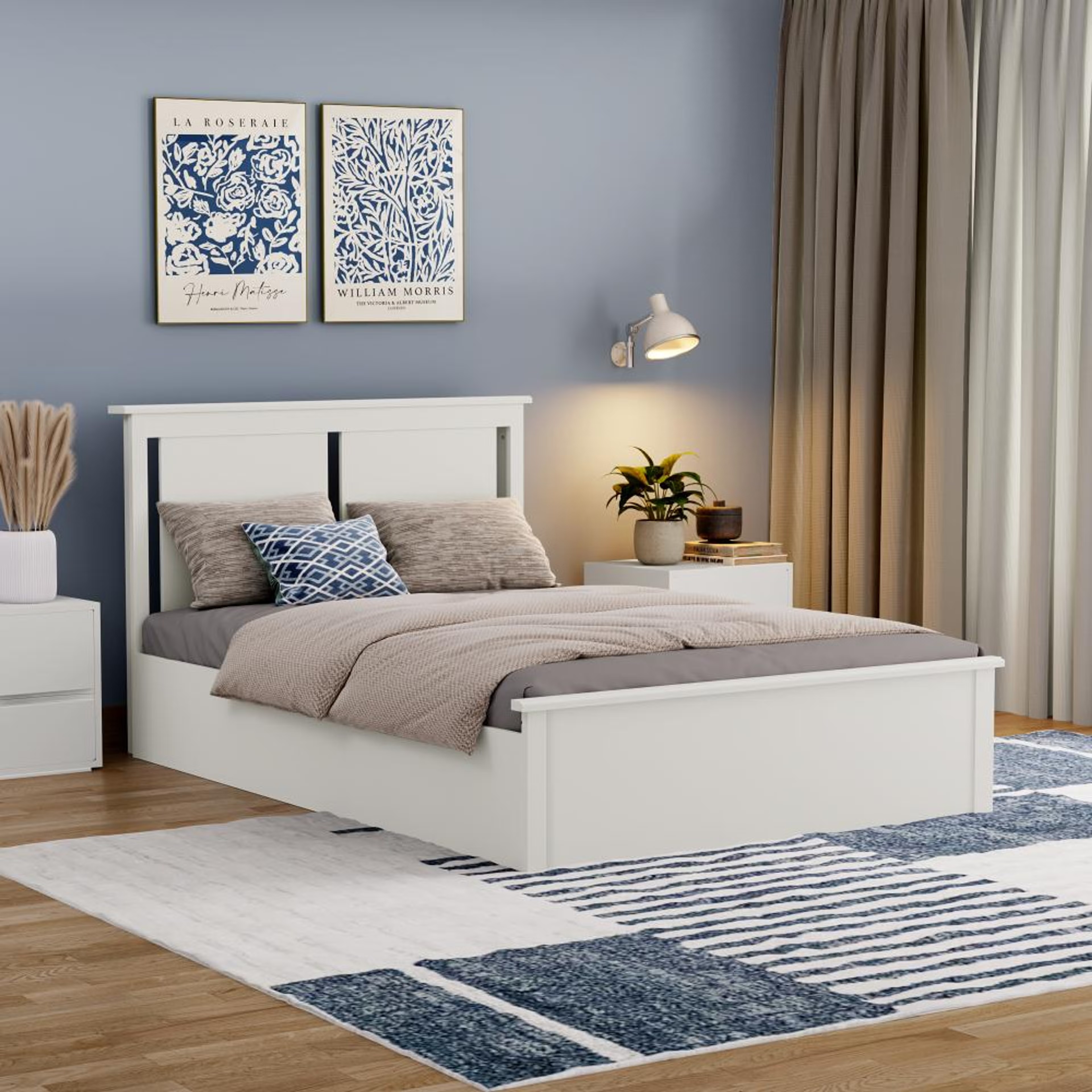 Wakefit Comet Storage Bed - Queen Size Queen - 78" x 60\
