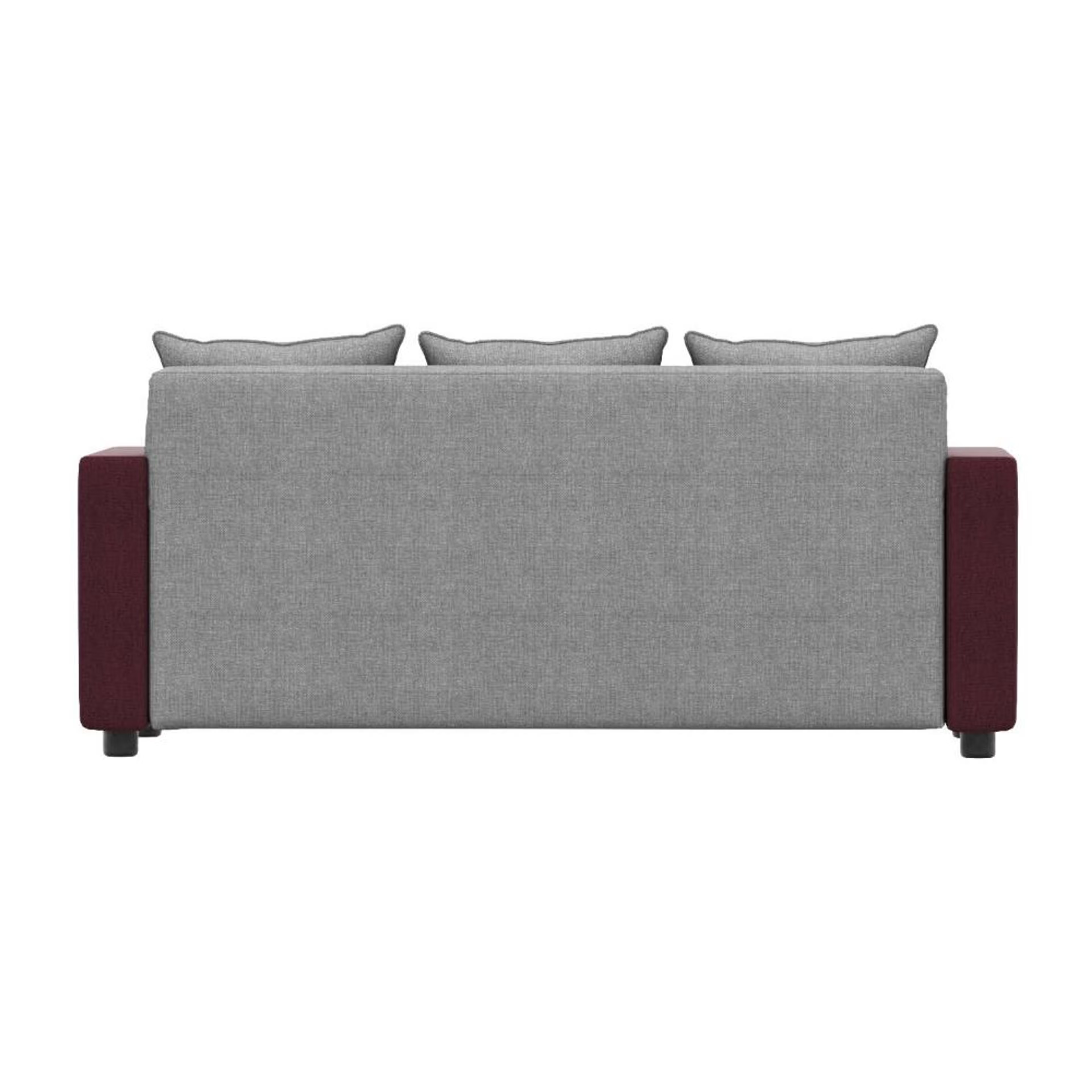 Wakefit Solatio Sofa - Three Seater Regular, Three Seater, Grey & Purple 6 Wakefit Solatio Sofa - Three Seater Regular, Three Seater, Grey & Purple