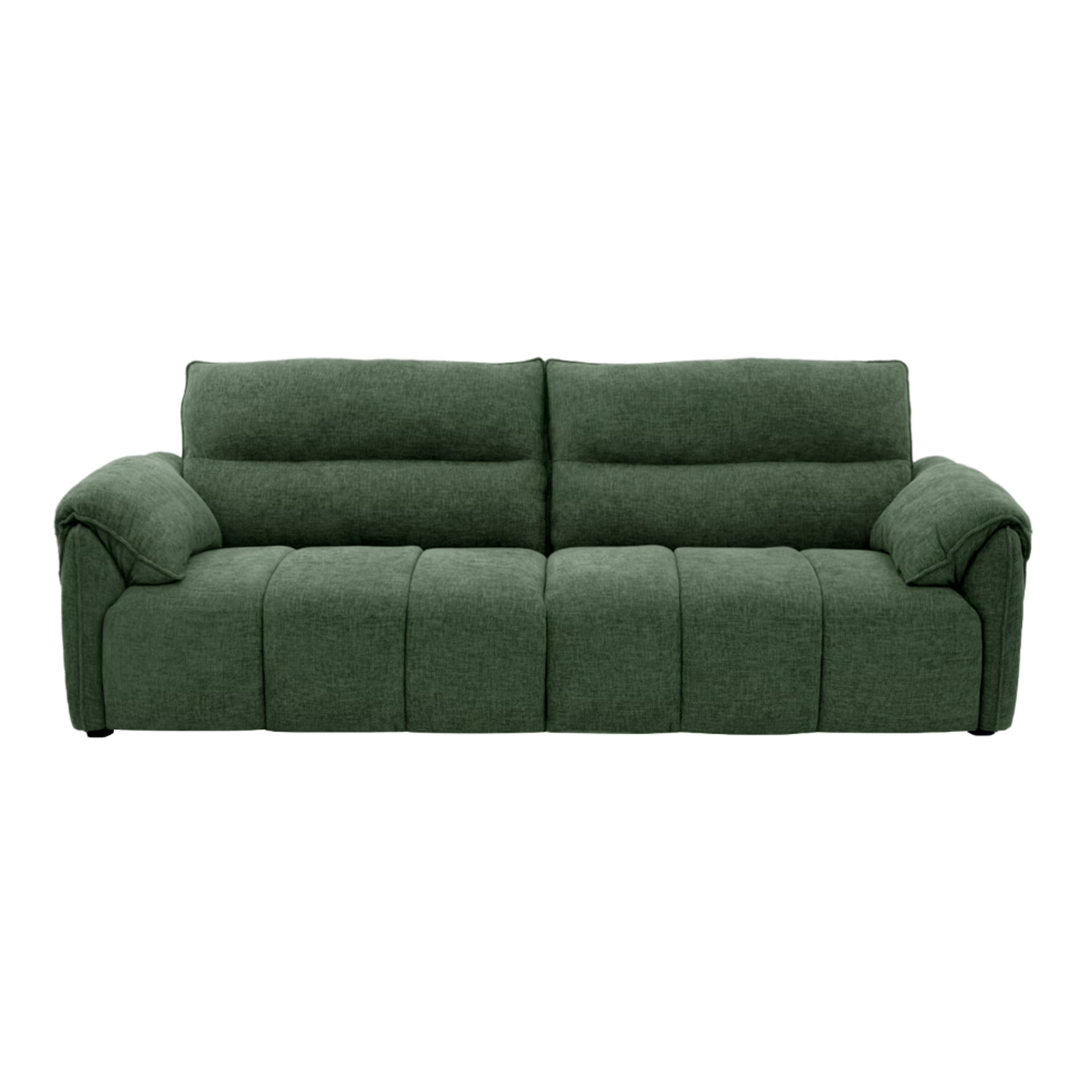 Home 43 Wakefit Naxos Sofa - Three Seater Regular, 3 Seater, Green