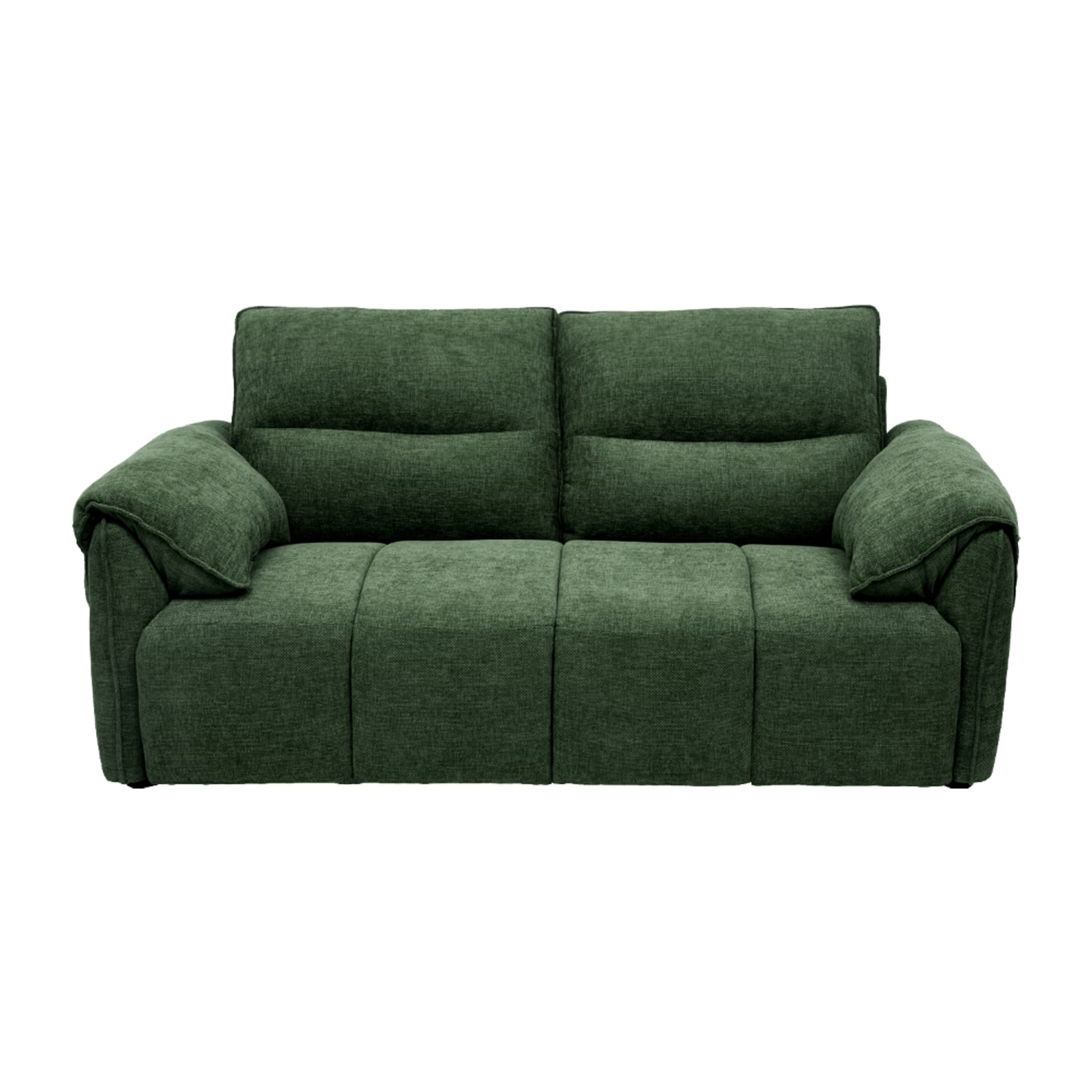 Wakefit Naxos Sofa Set (3+2) Seater Regular, Set (3+2), Green