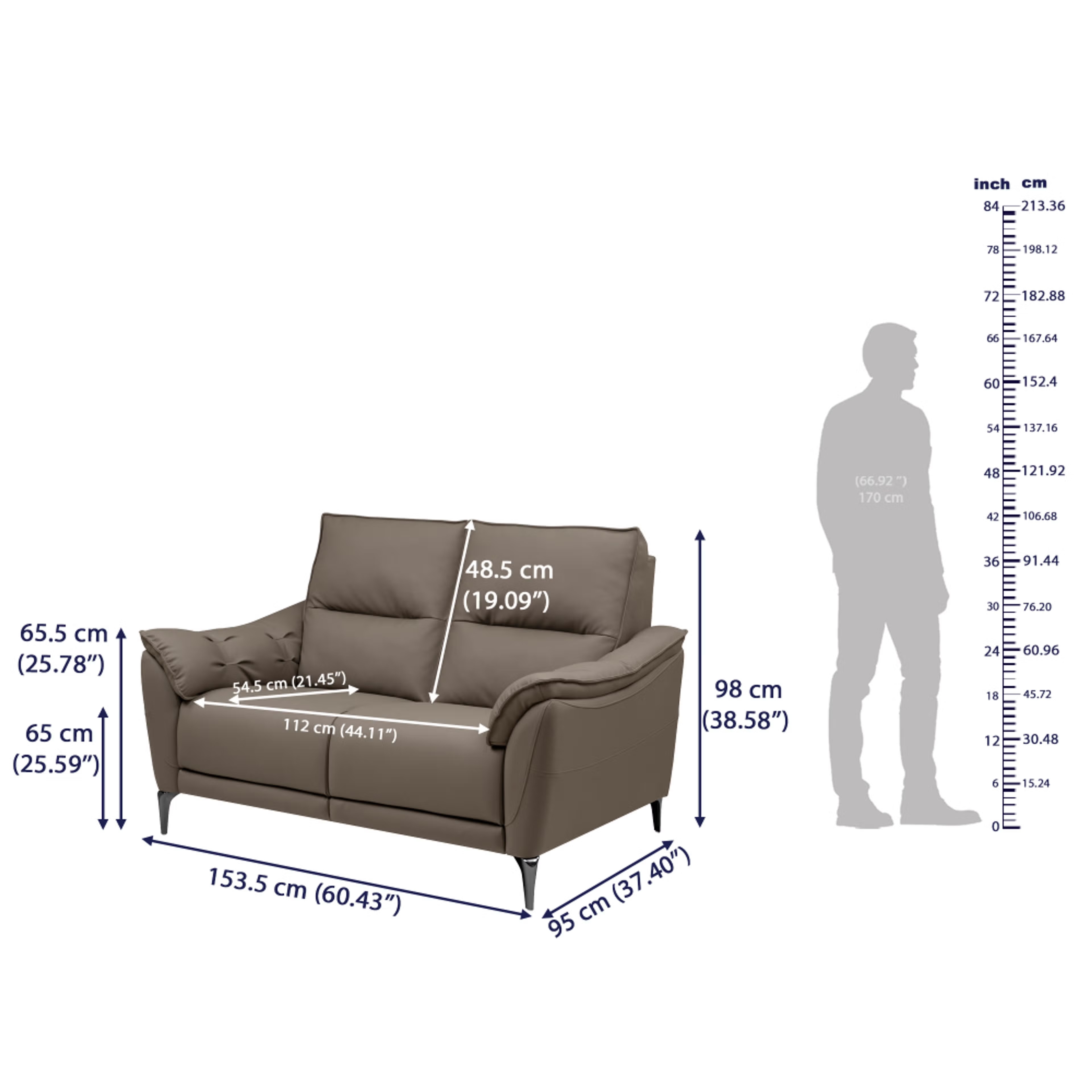 Wakefit Tuvalu without Motion Sofa Set (3+2) Seater Regular, Standard, Without Motion, Set (3+2), Grey 10 Wakefit Tuvalu without Motion Sofa Set (3+2) Seater Regular, Standard, Without Motion, Set (3+2), Grey