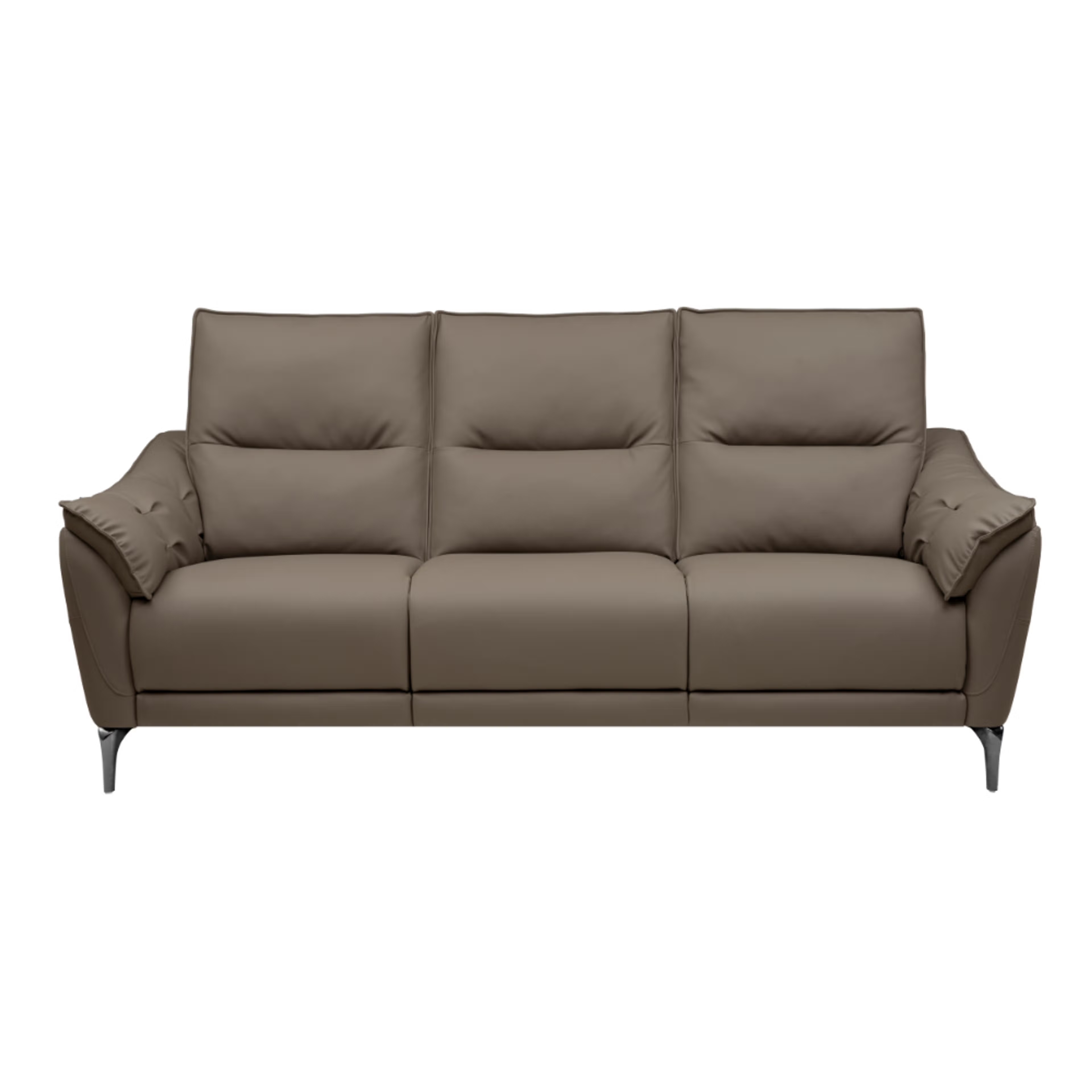 Wakefit Tuvalu without Motion Sofa Set (3+2) Seater Regular, Standard, Without Motion, Set (3+2), Grey